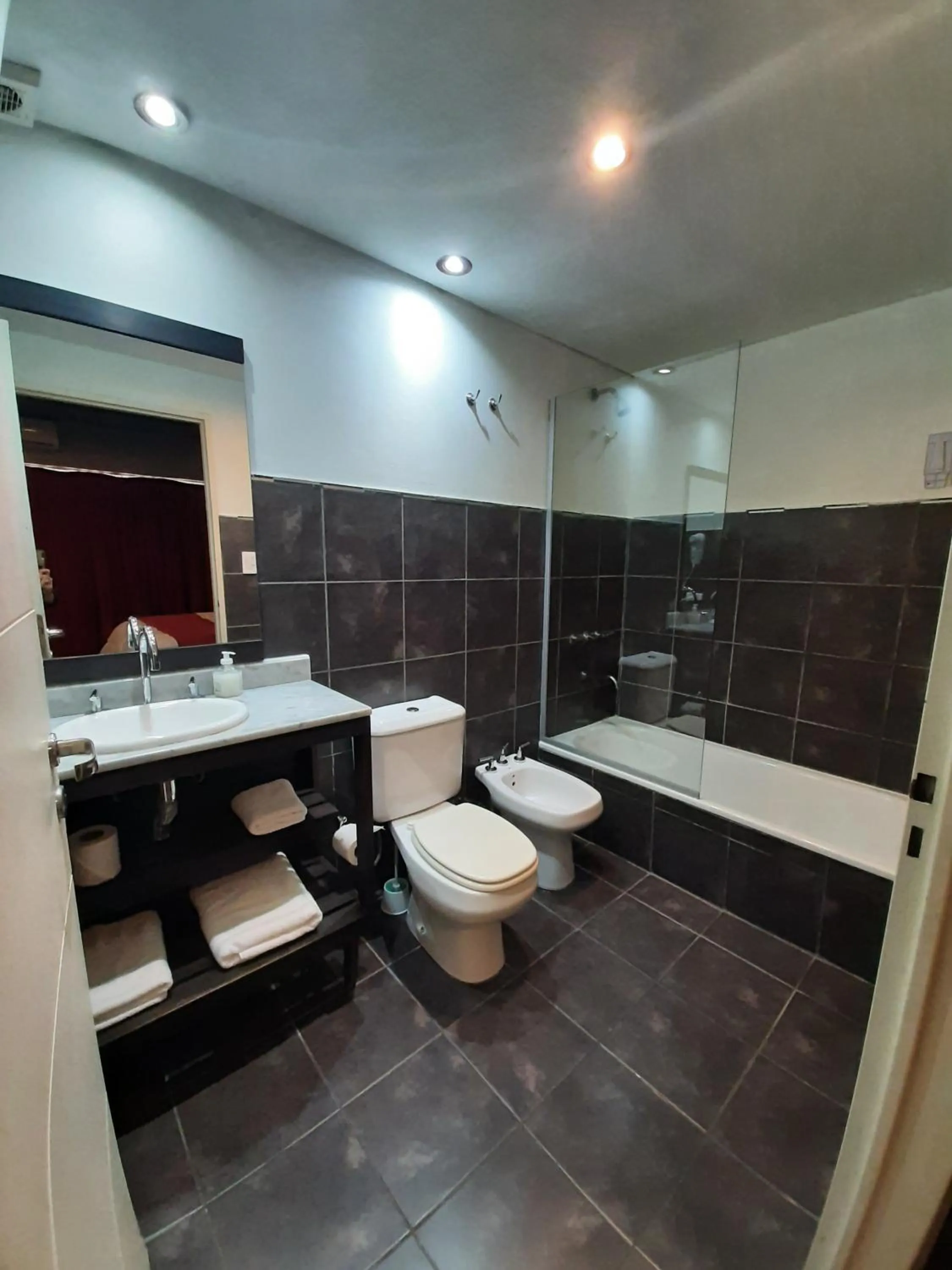 Toilet in First Palermo Hotel