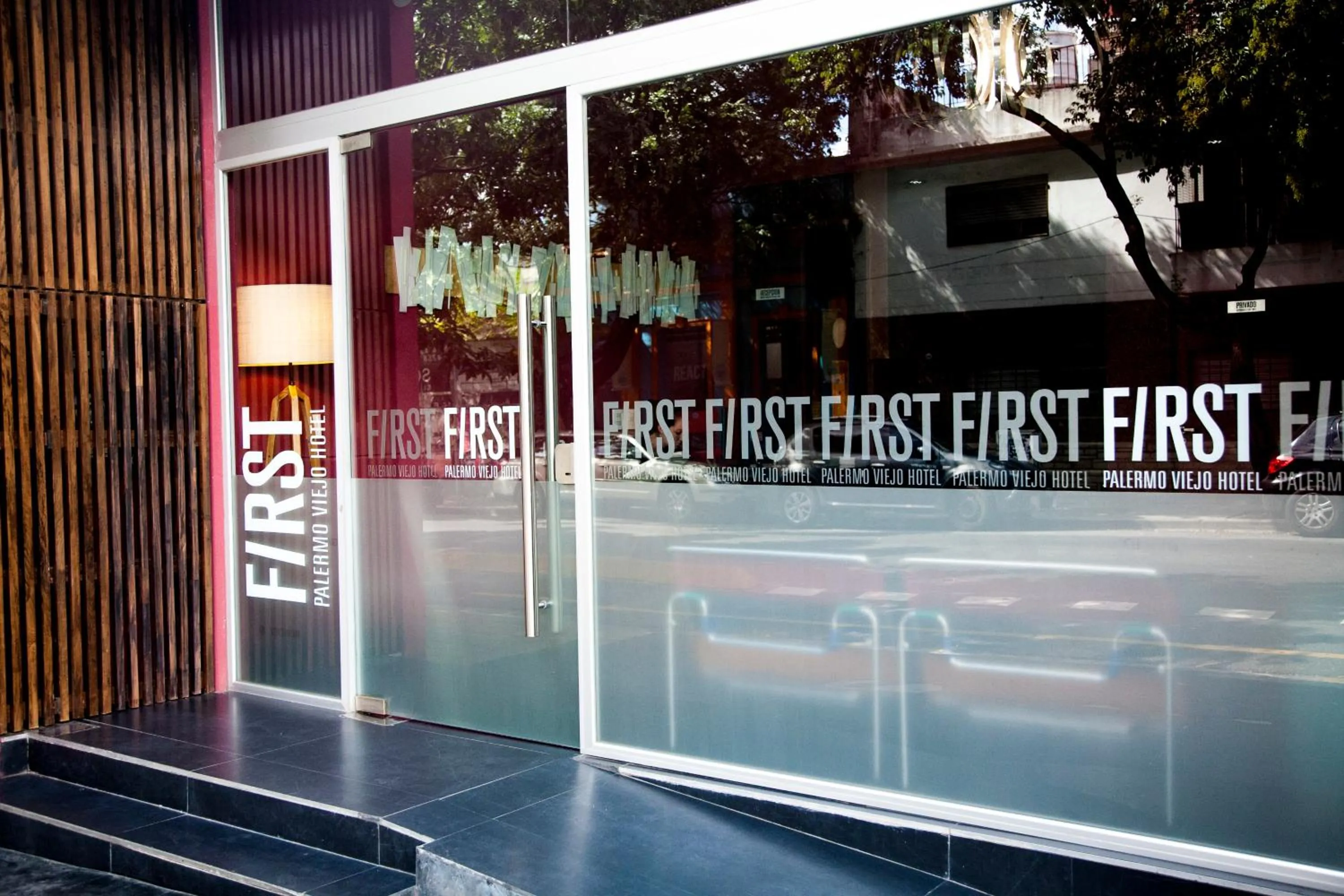 Facade/entrance in First Palermo Hotel