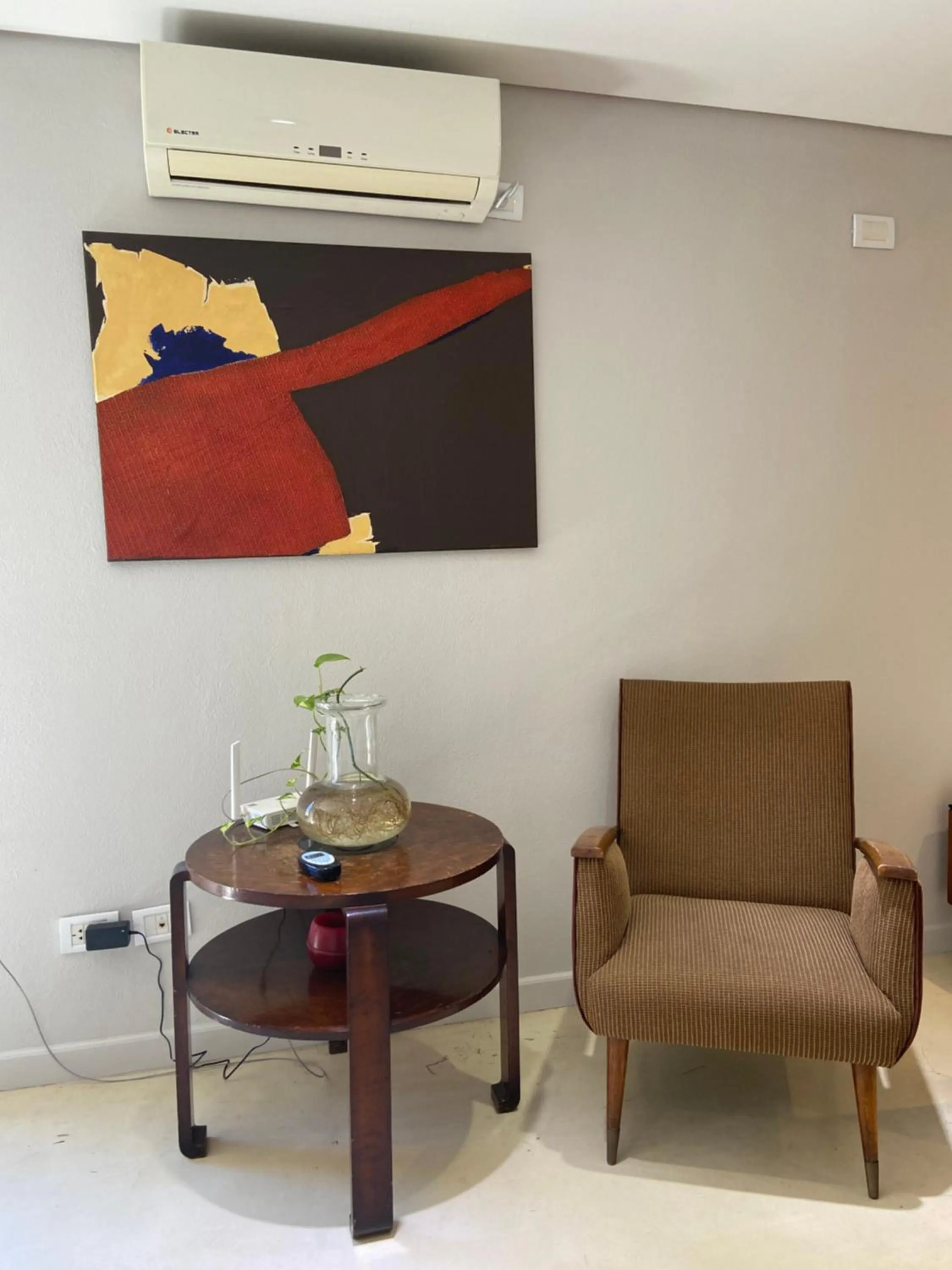 Seating area in First Palermo Hotel