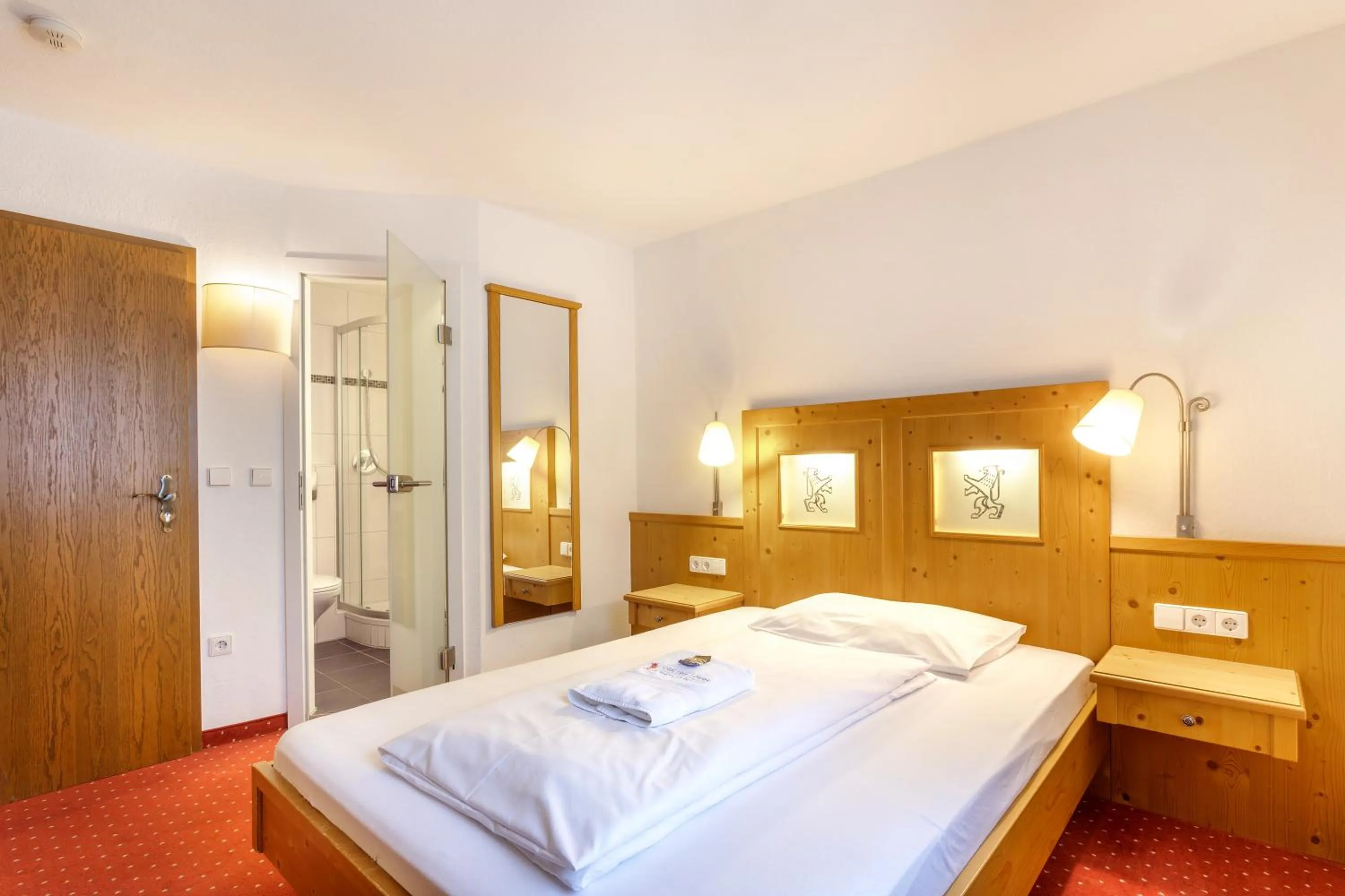 Bed in Gasthof zum Löwen