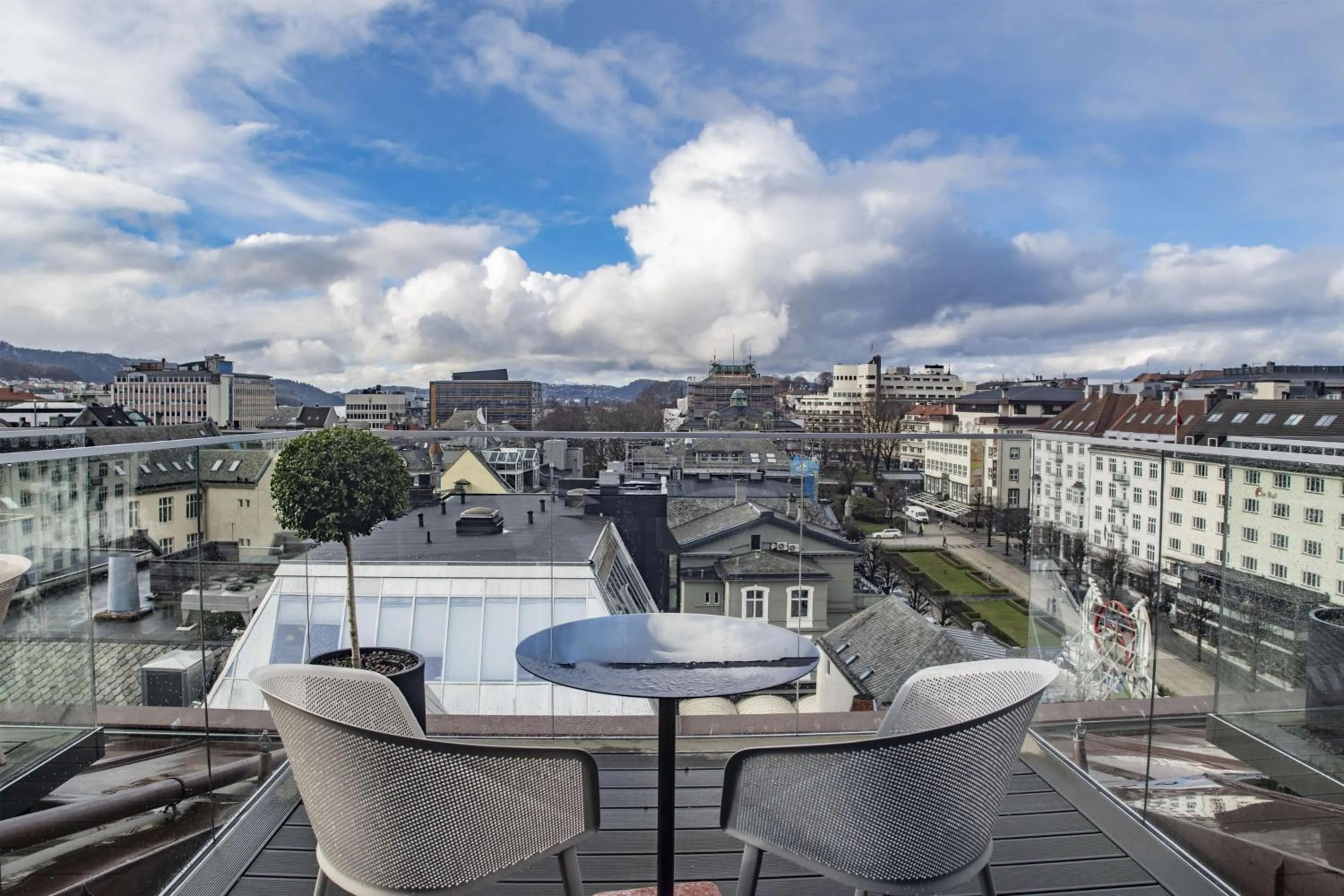 Balcony/Terrace in Hotel Norge by Scandic