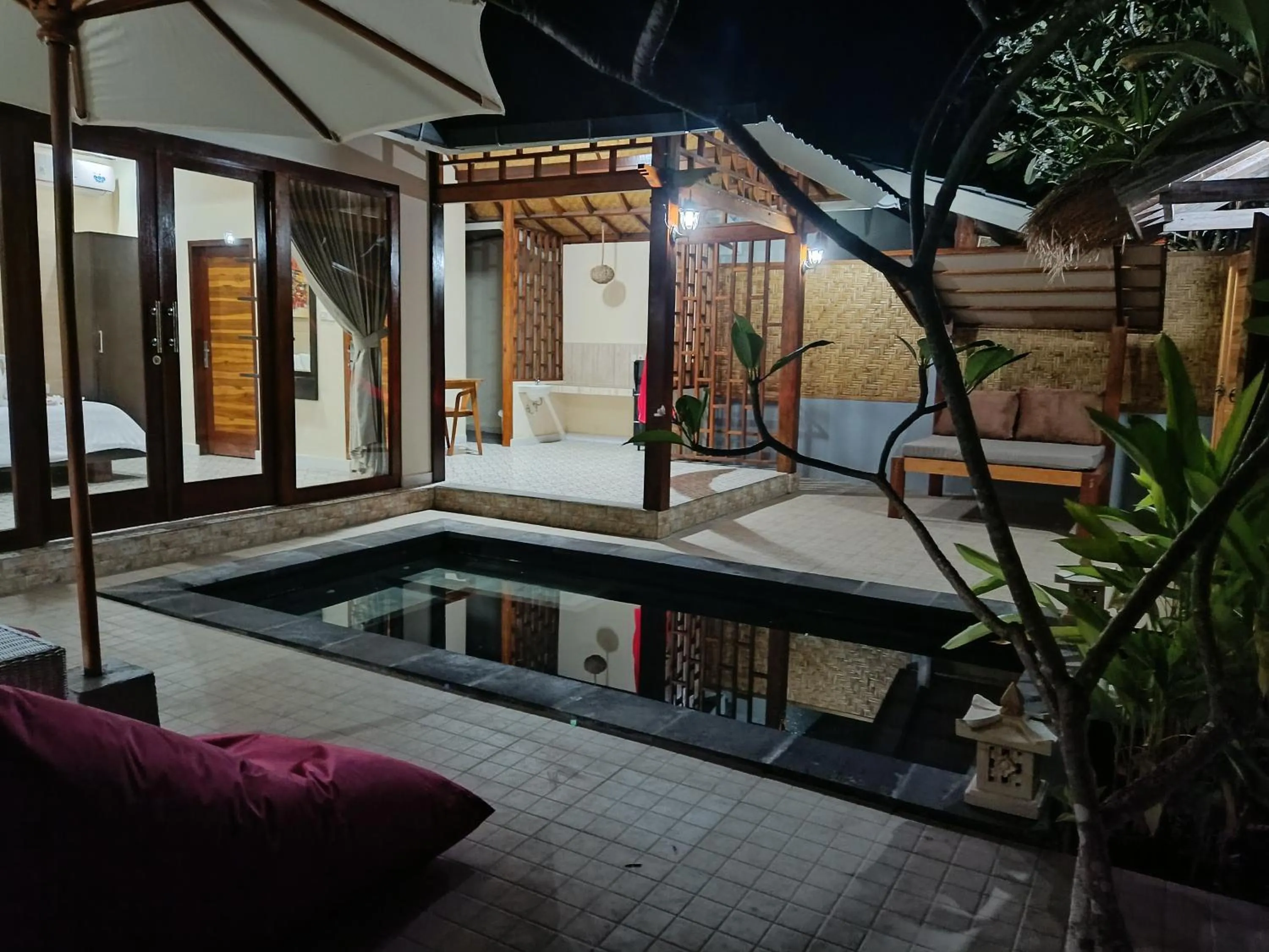 Patio in Villa Kinagu