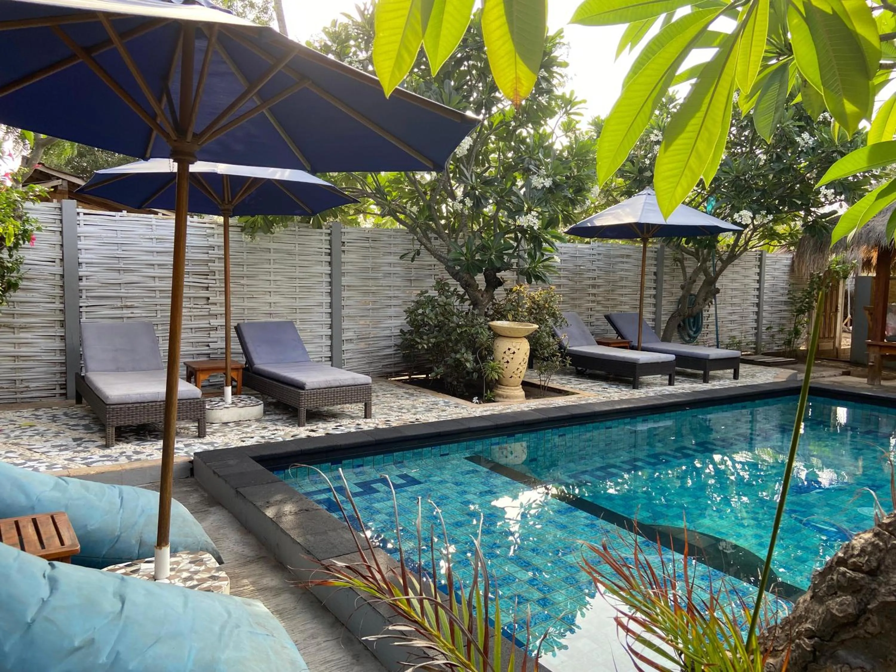 Swimming pool in Villa Kinagu