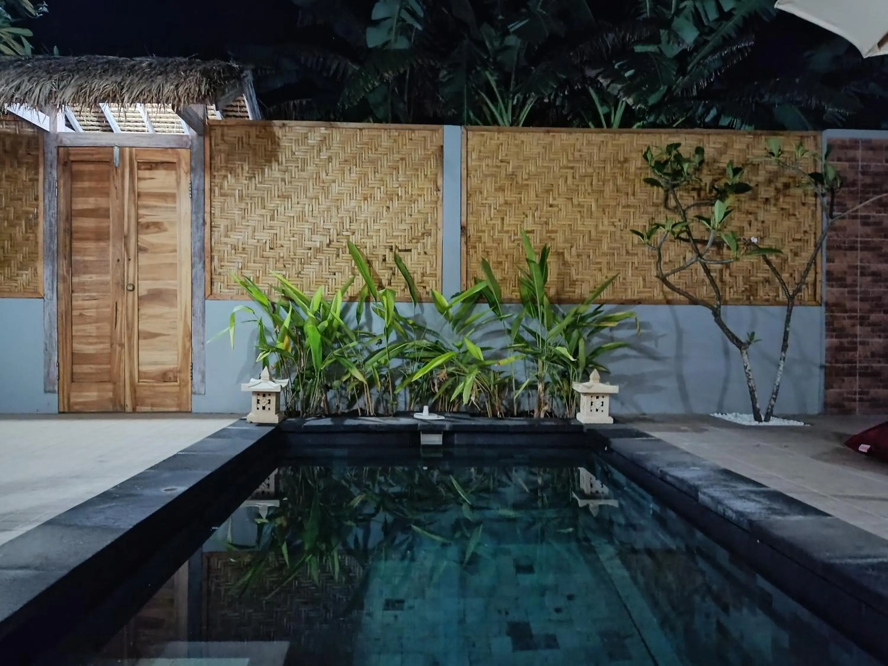 Garden view in Villa Kinagu