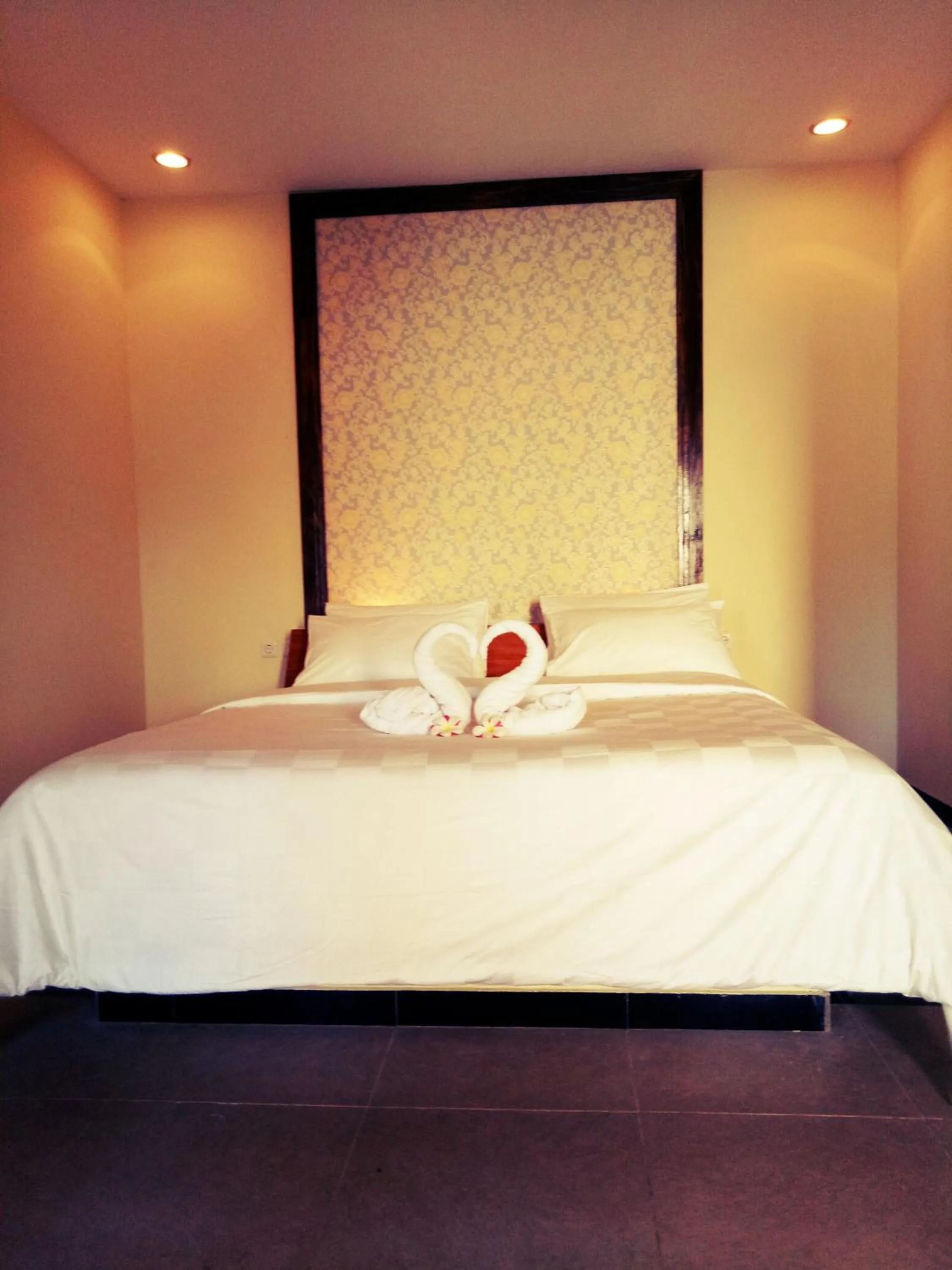 Bedroom, Bed in Villa Kinagu