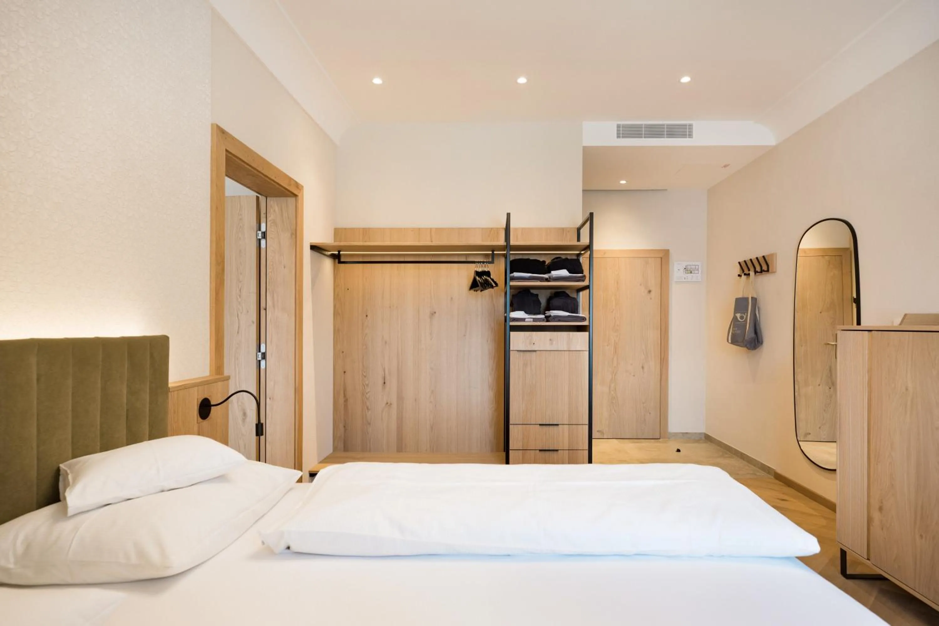 Bed in Gasthof Hotel Post