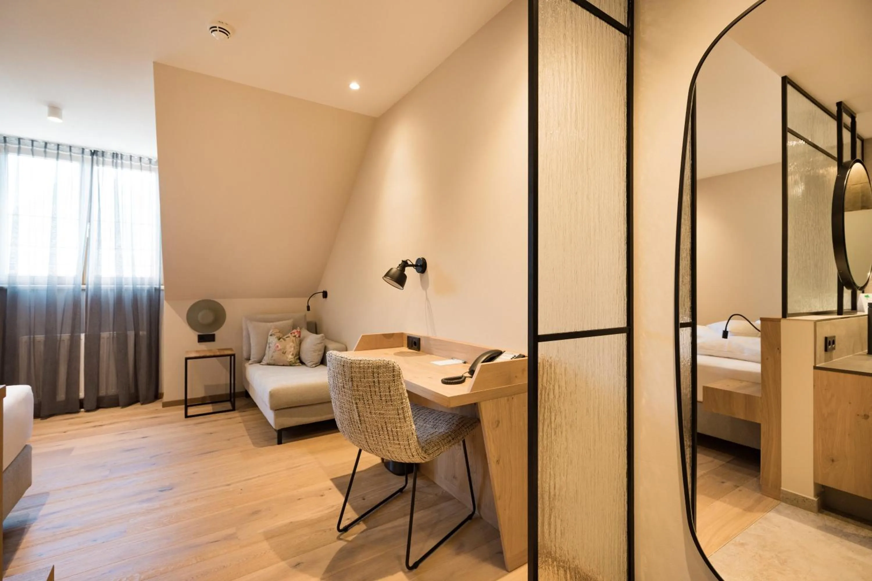 Bed in Gasthof Hotel Post