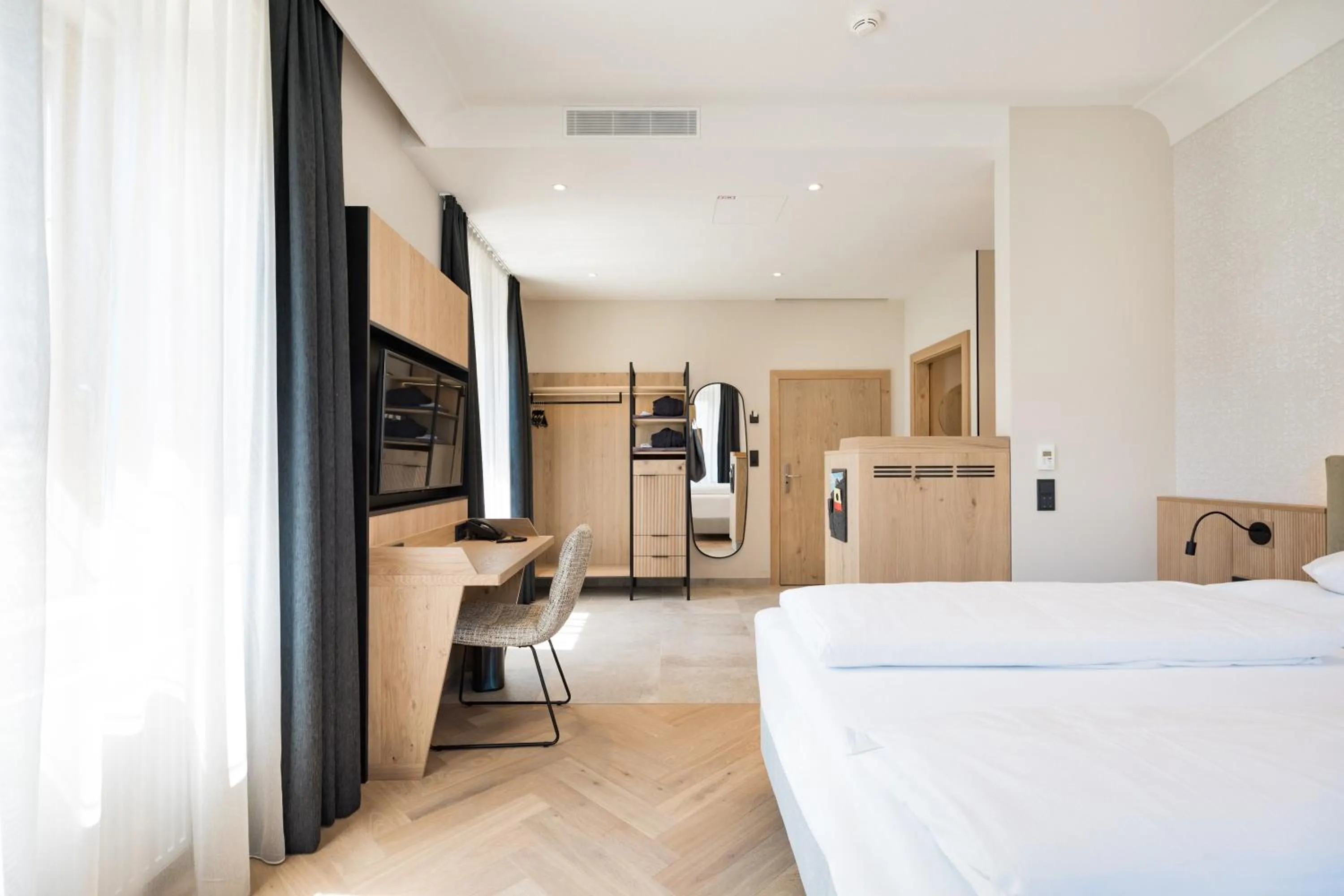 Bed in Gasthof Hotel Post