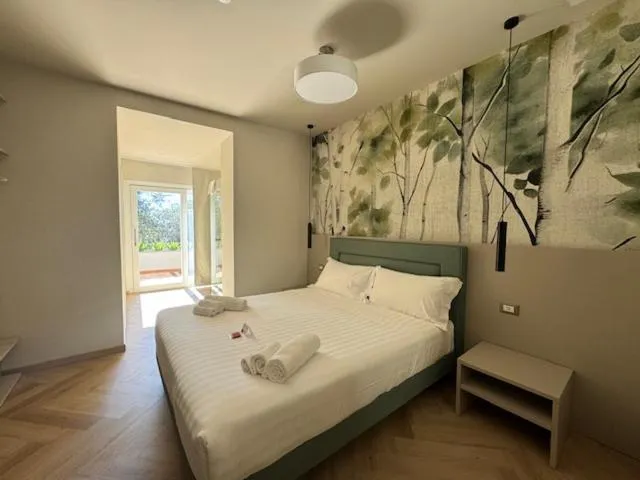 Bed in La Locanda Del Pontefice - Luxury Country House