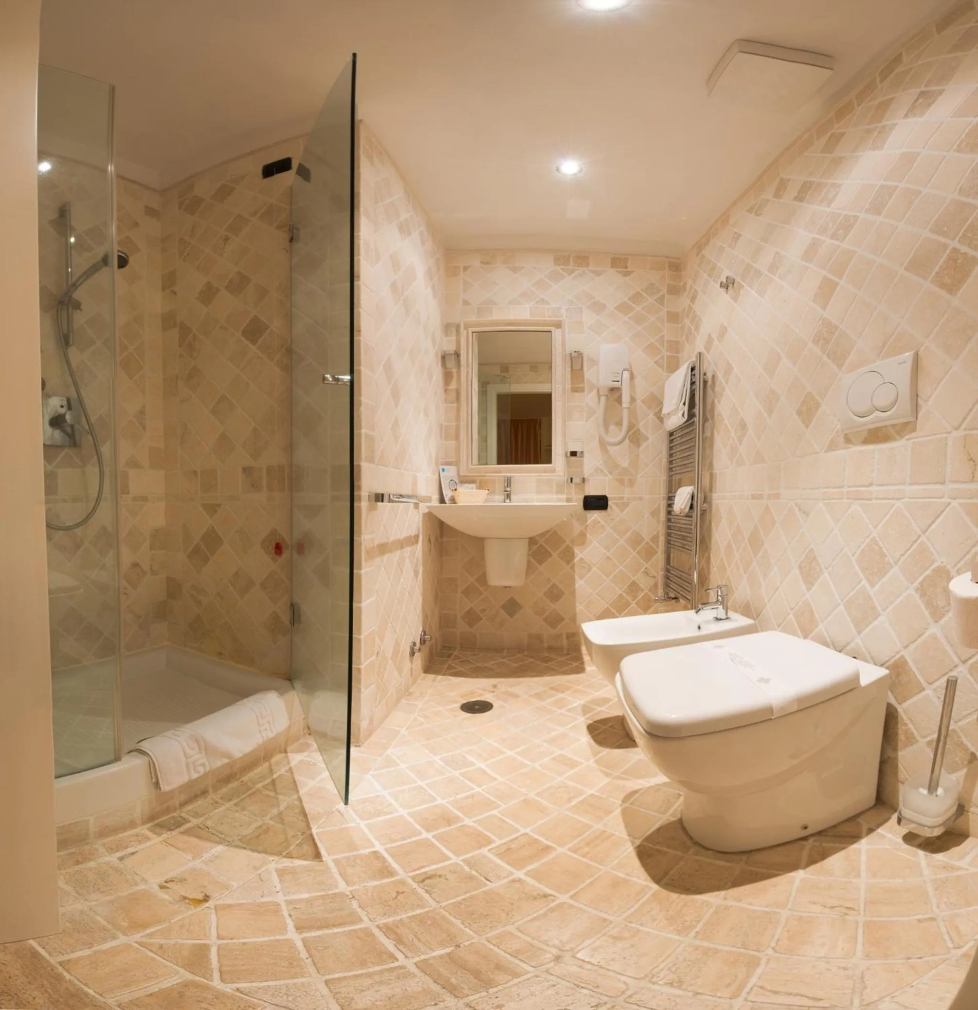 Bathroom in La Locanda Del Pontefice - Luxury Country House