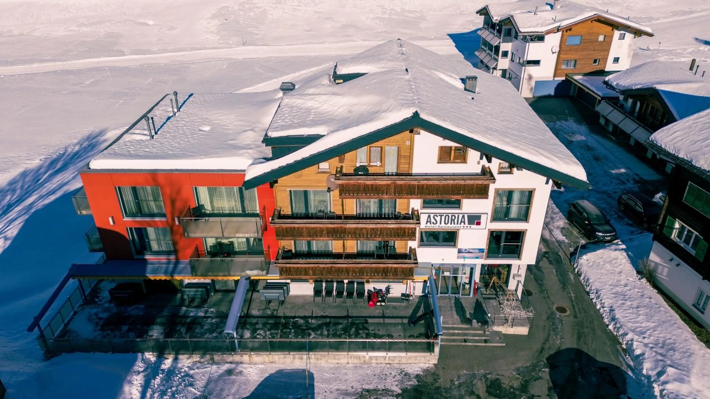 Property building in Hotel Astoria