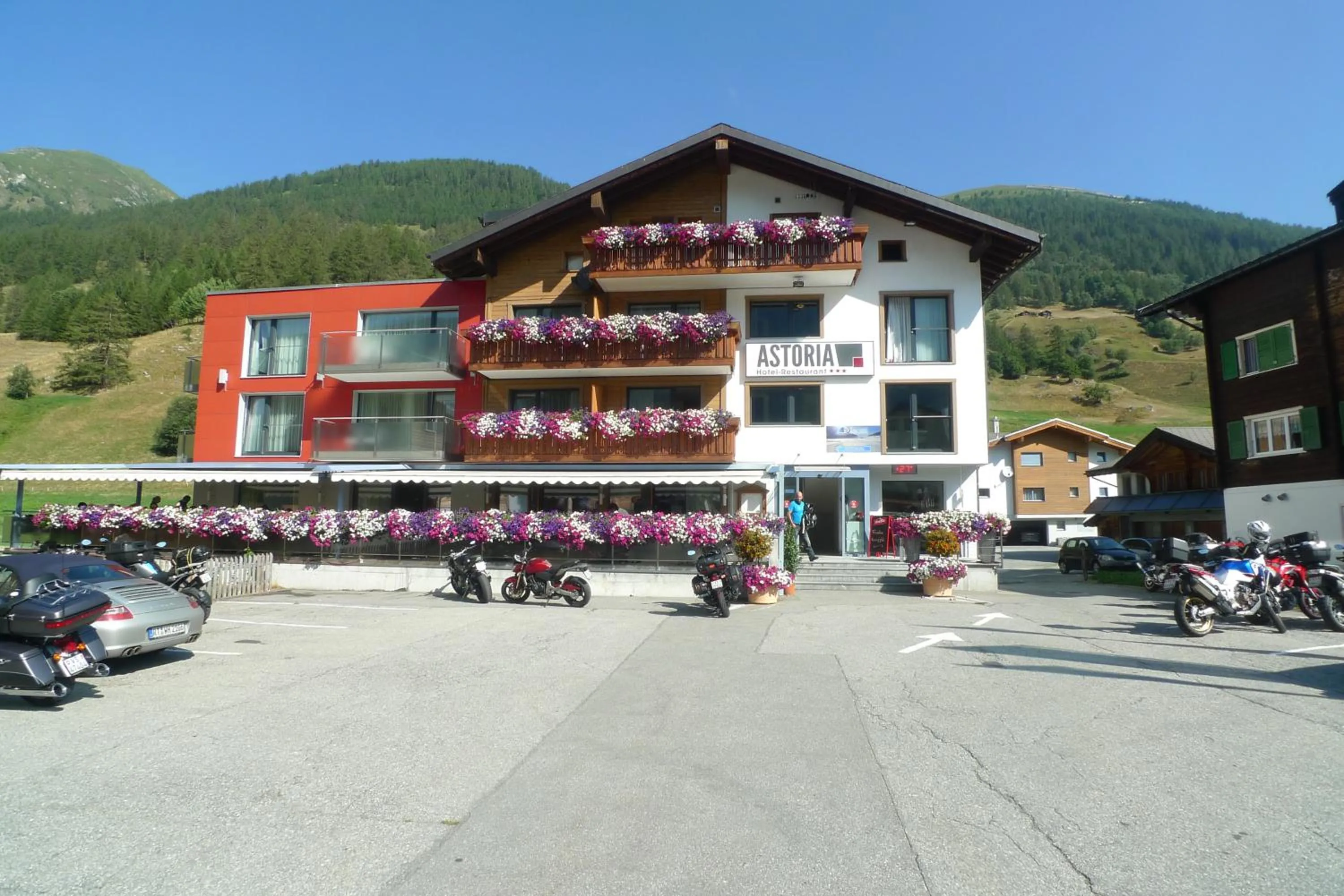 Property building in Hotel Astoria