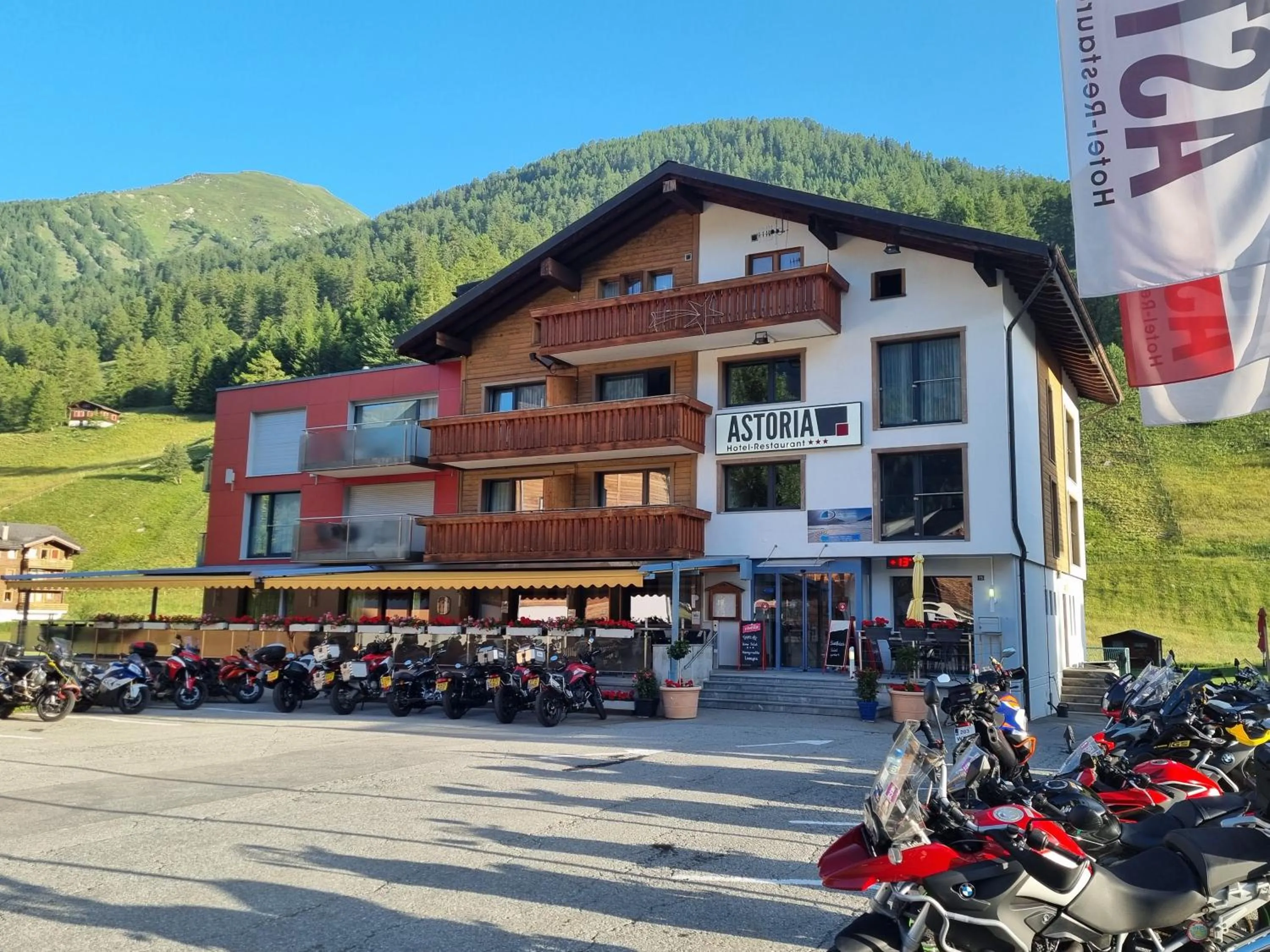 Property building in Hotel Astoria