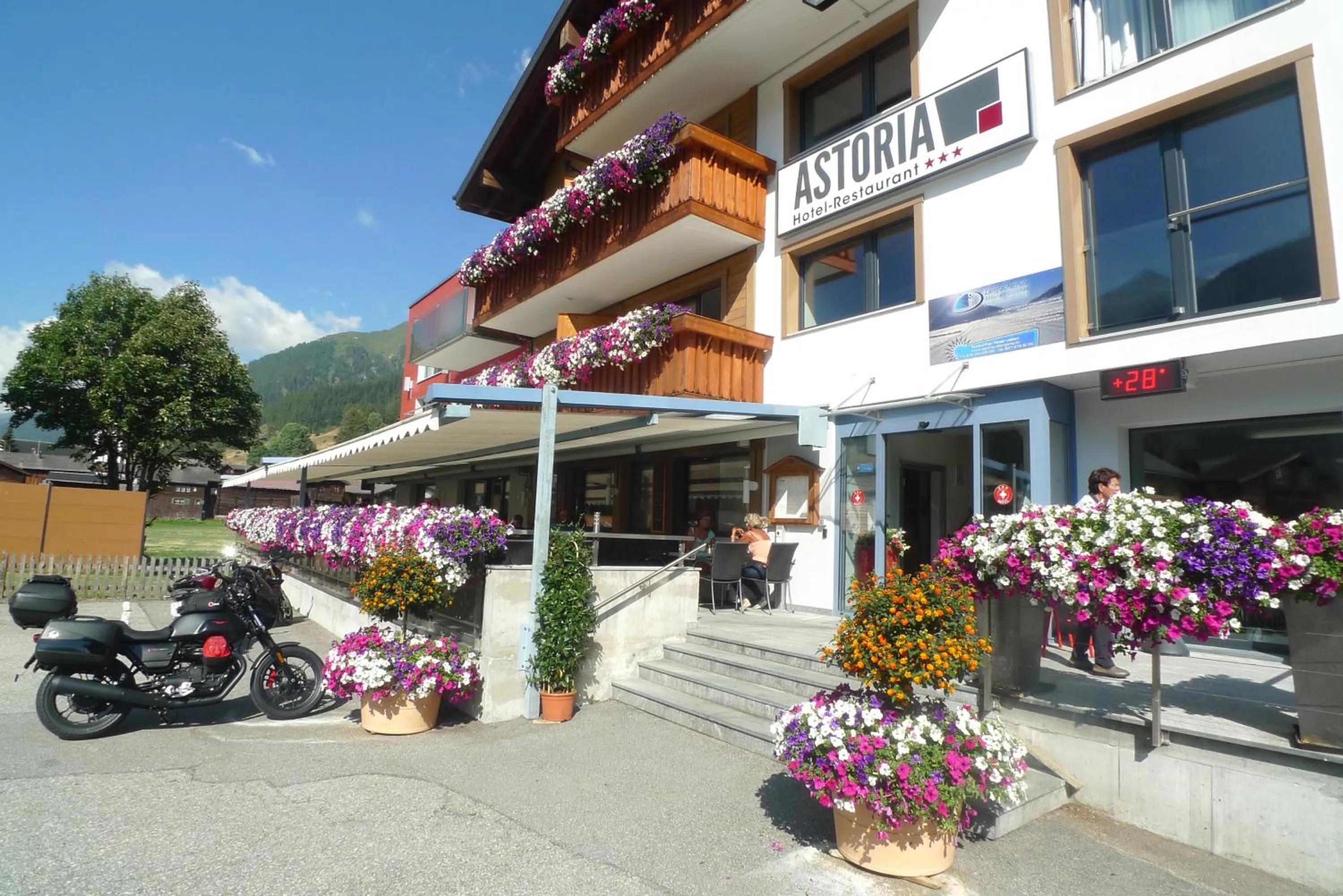 Property building in Hotel Astoria