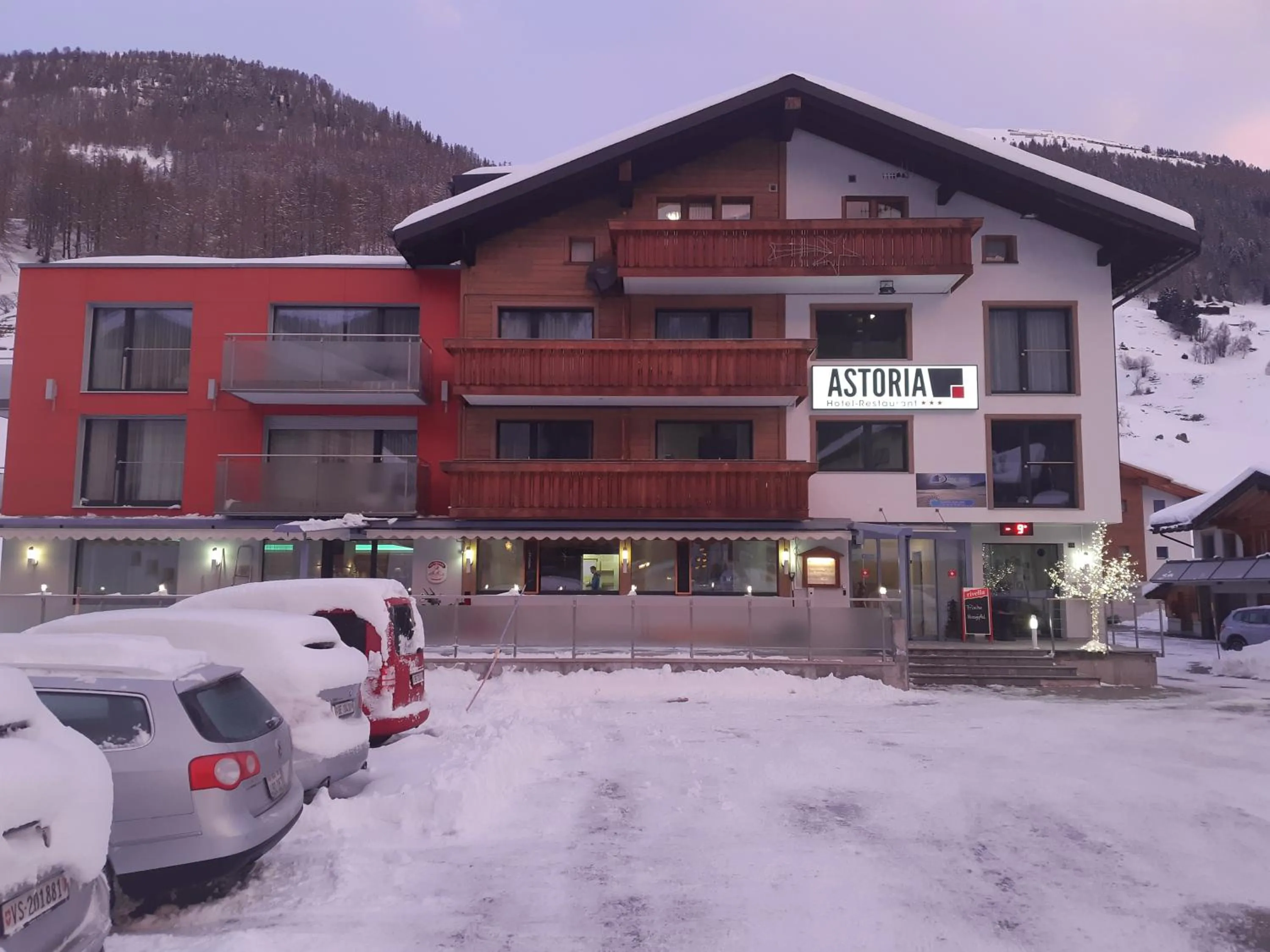 Property building in Hotel Astoria