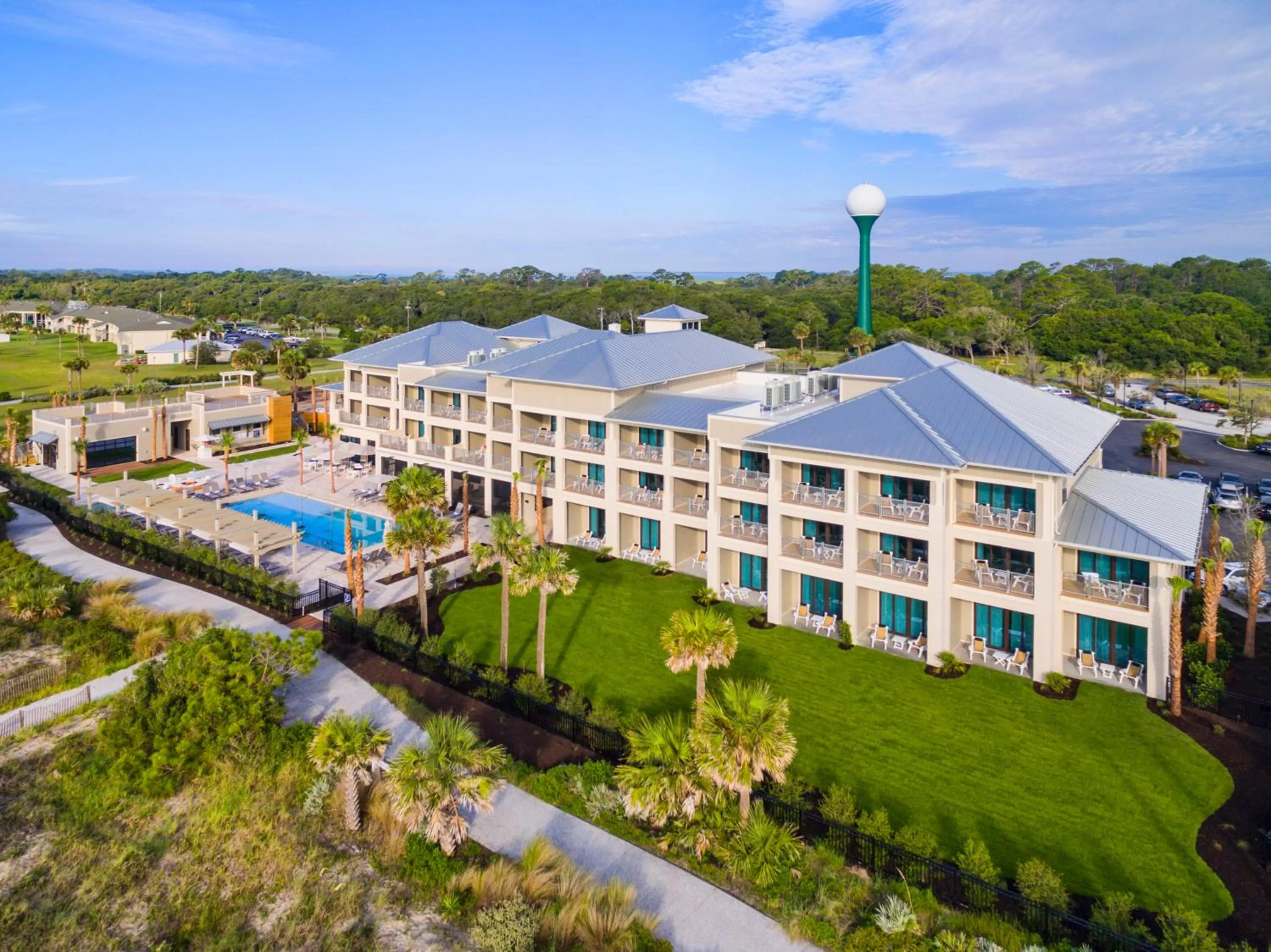 Bird's eye view in Jekyll Ocean Club Resort