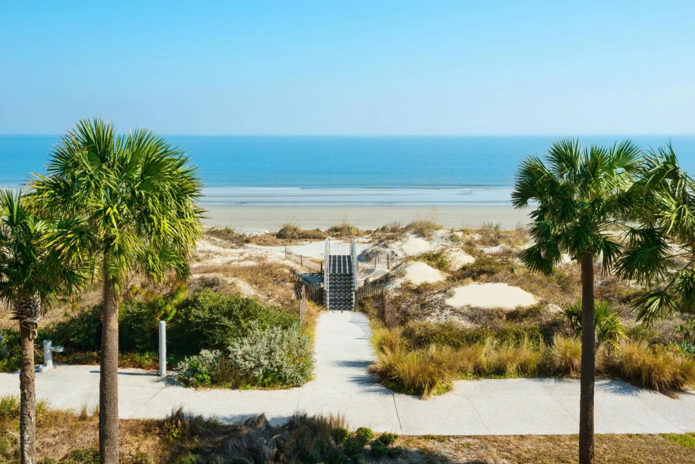 Beach in Jekyll Ocean Club Resort