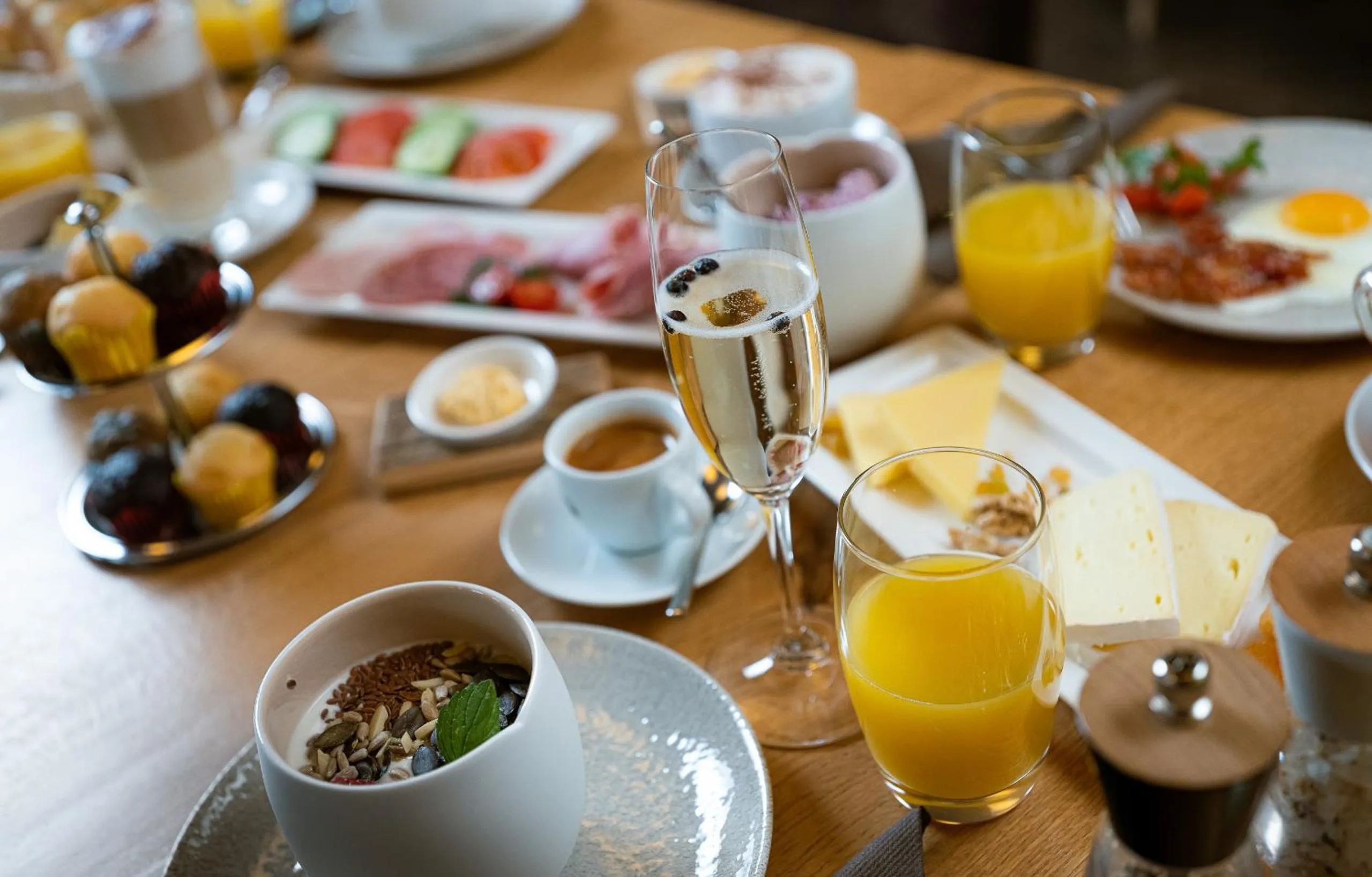 Food and drinks in Hotel Landhaus