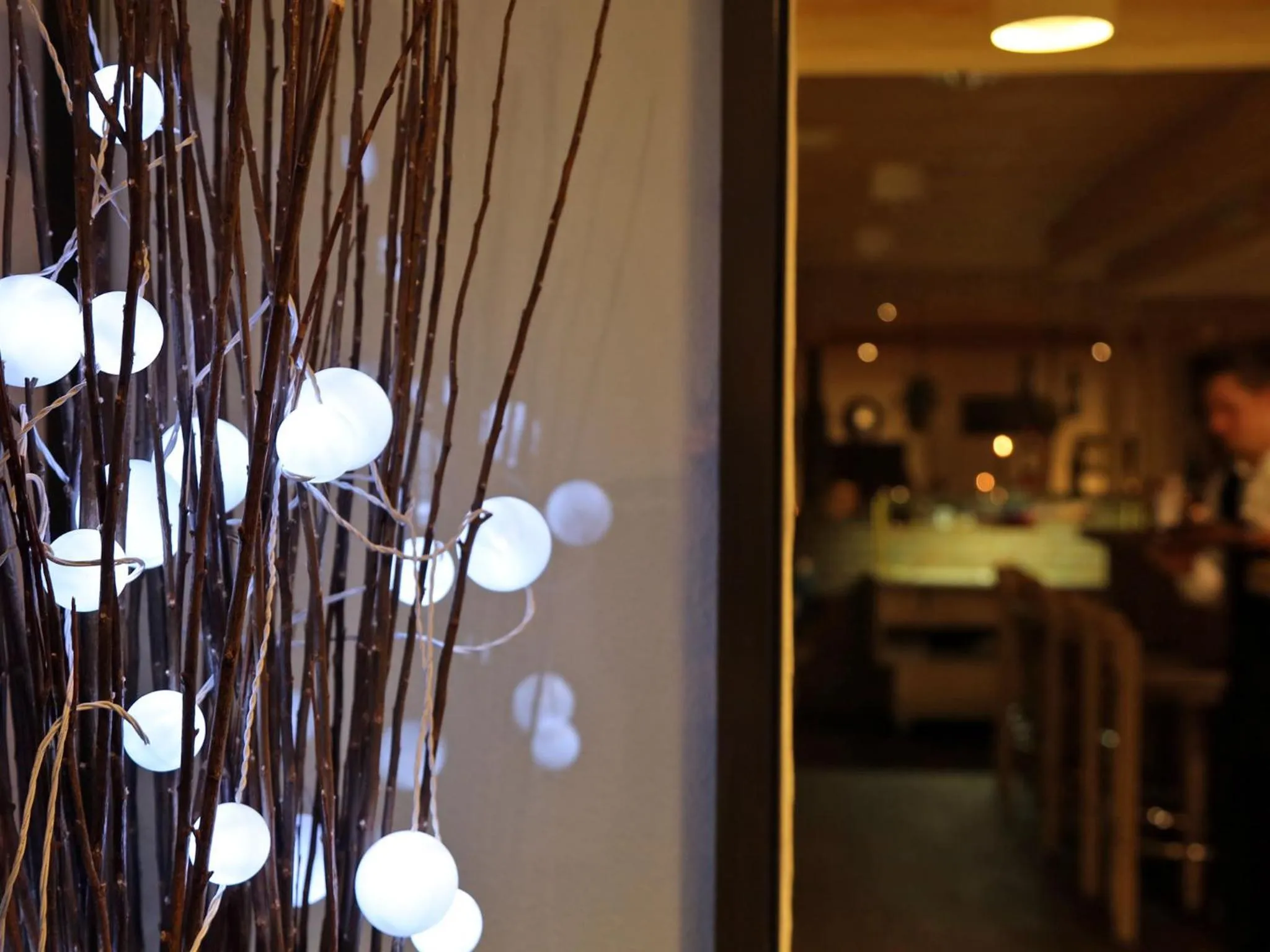 Decorative detail in Hotel Le Postillion