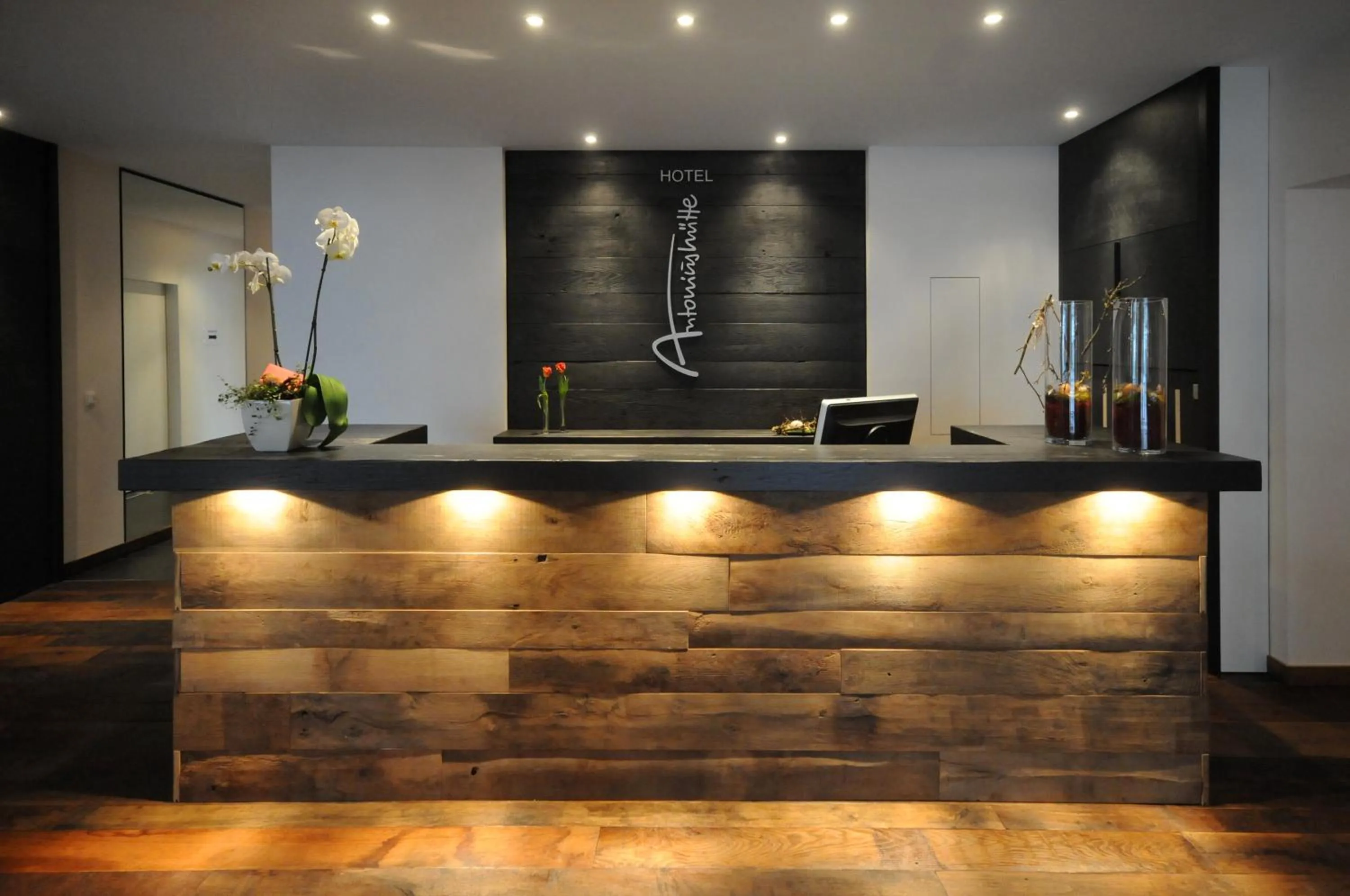 Lobby or reception in Hotel Antoniushütte