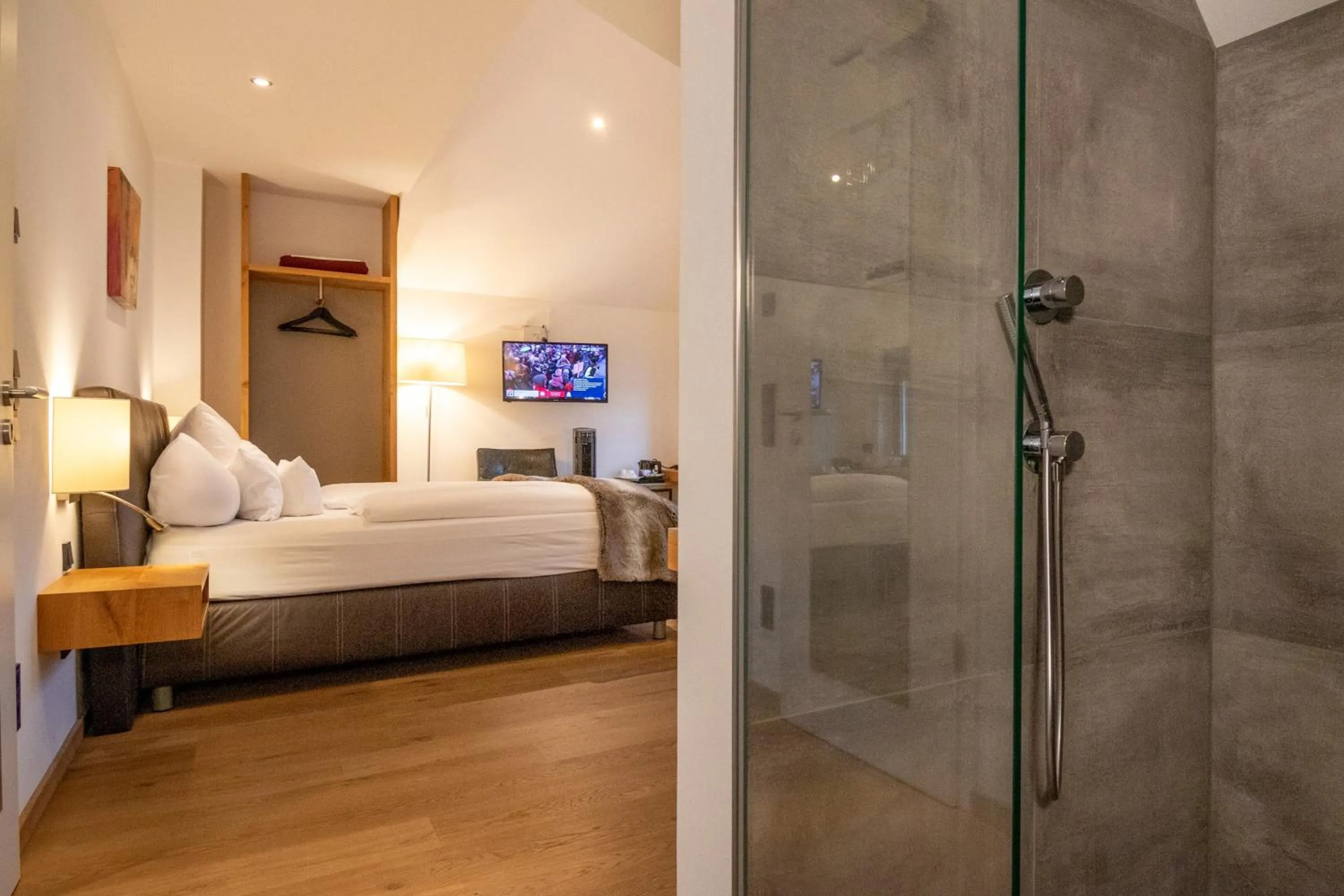 Photo of the whole room, Bed in Hotel Antoniushütte