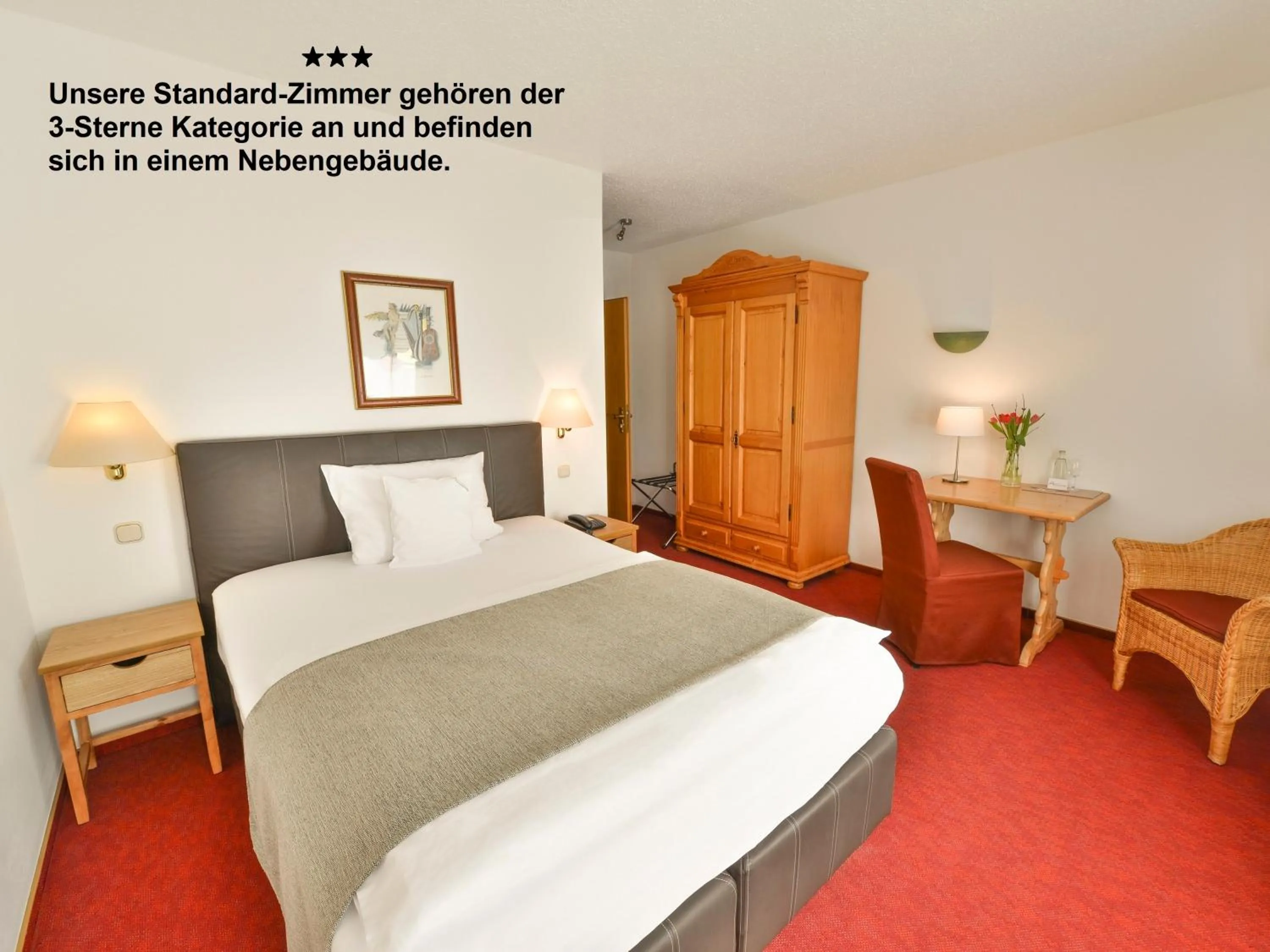 Photo of the whole room, Bed in Hotel Antoniushütte