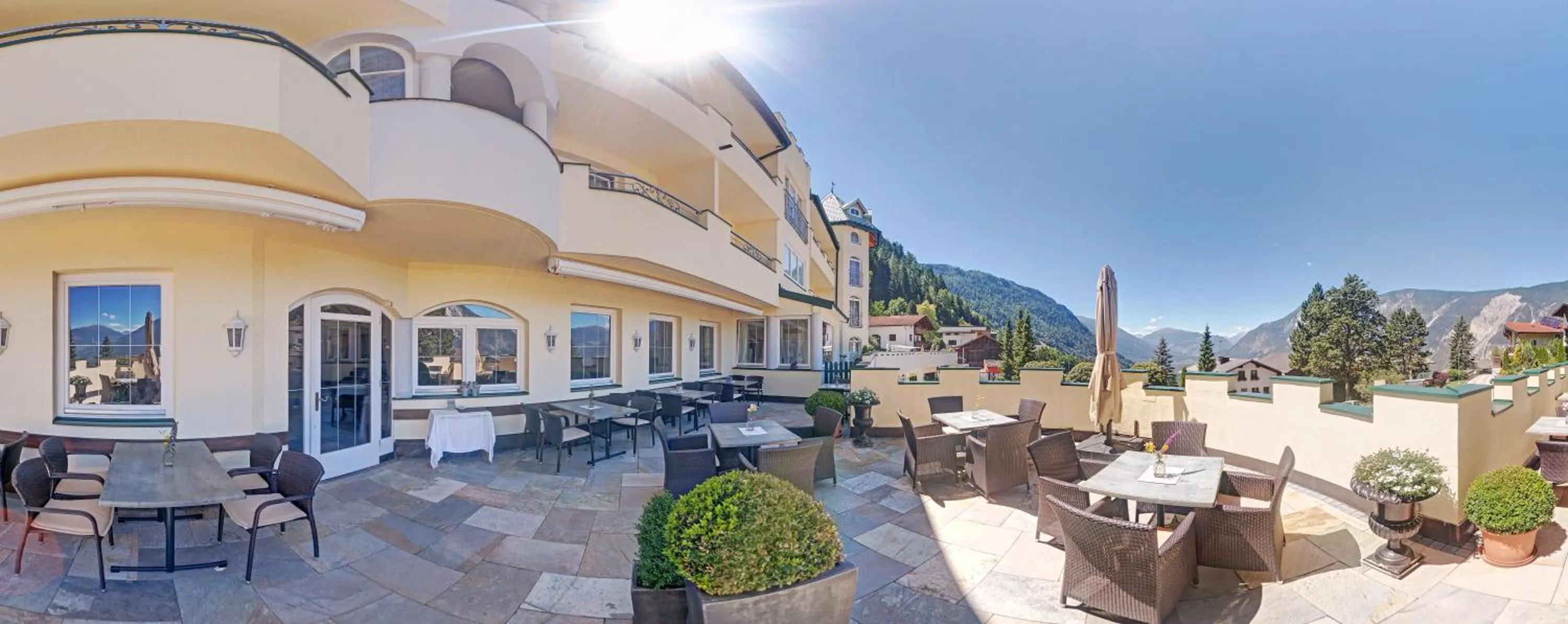 Balcony/Terrace in Das Schlössl