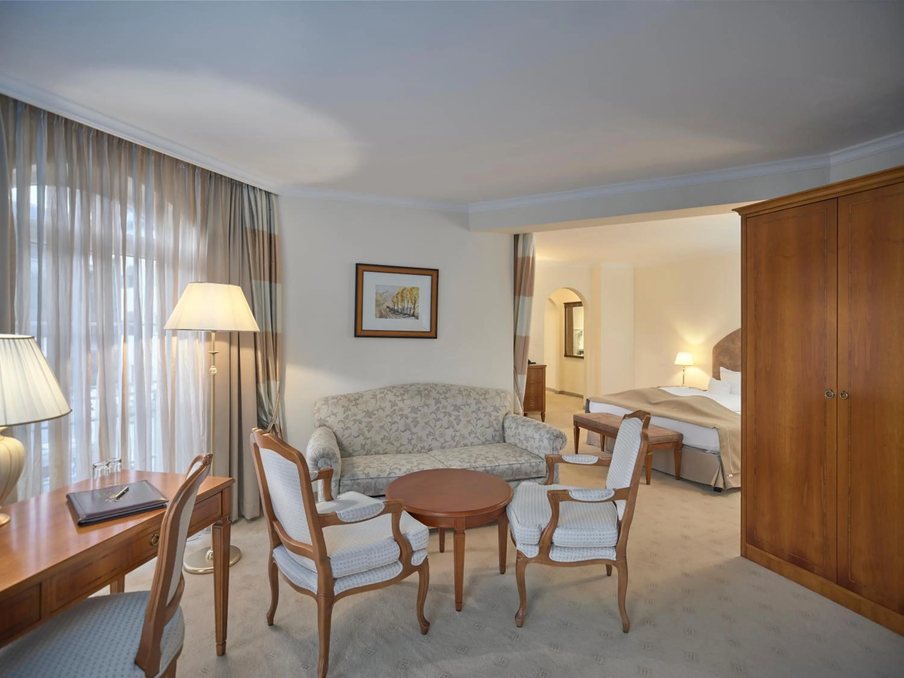 Photo of the whole room, Bed in Das Schlössl