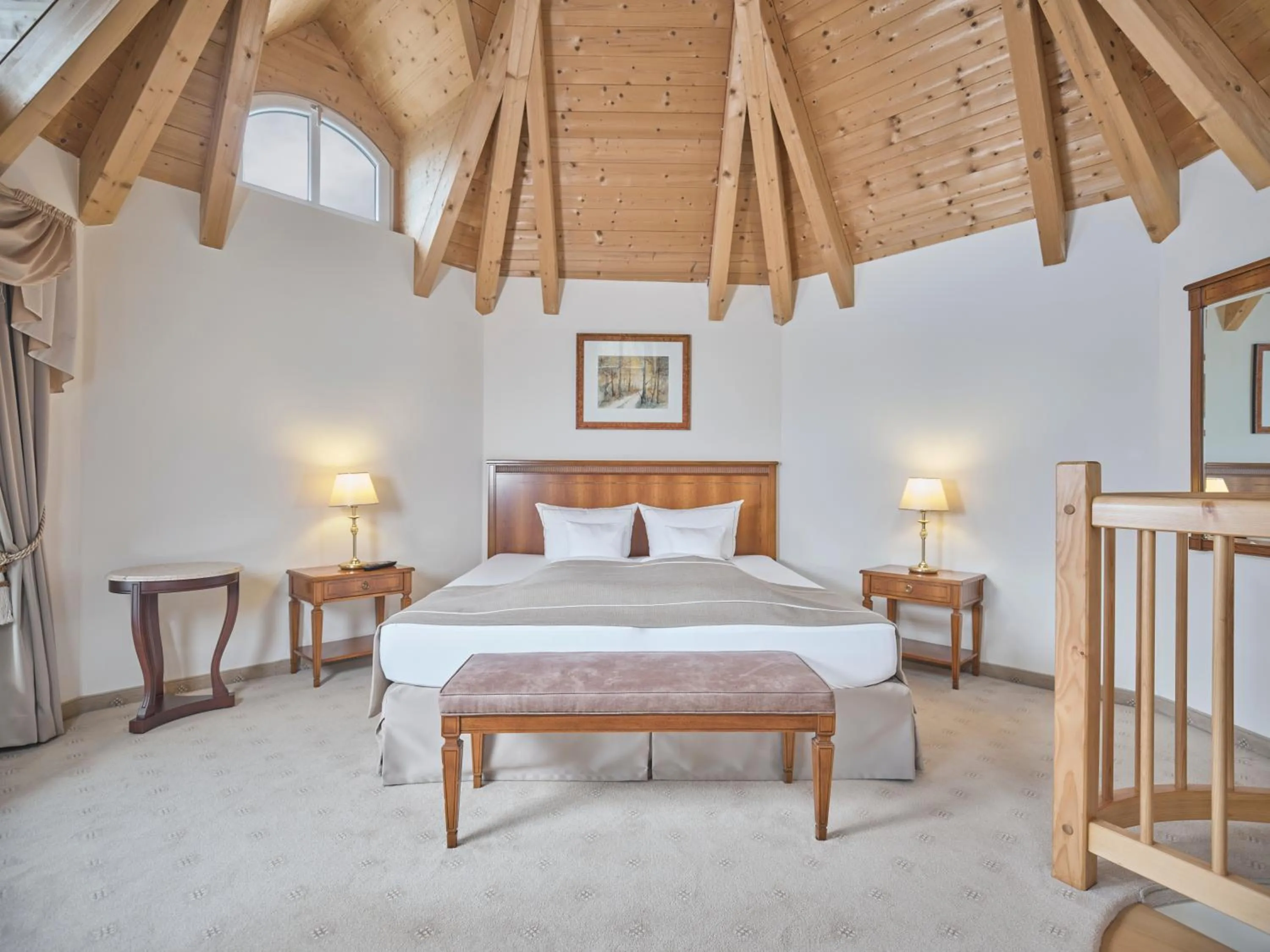 Photo of the whole room, Bed in Das Schlössl