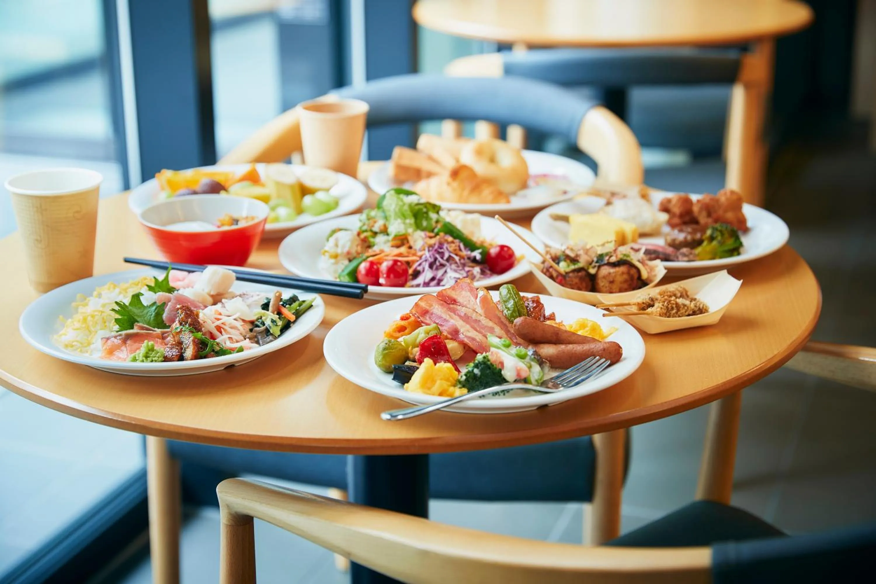 Breakfast in Karaksa Hotel Osaka Namba