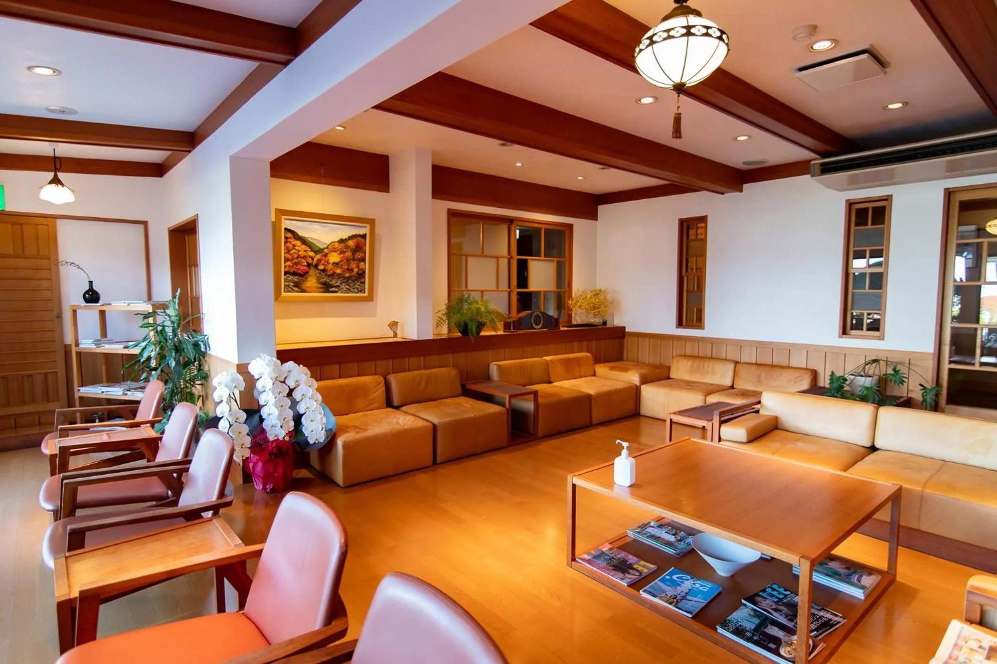 Lobby or reception in Chigira Jinsentei
