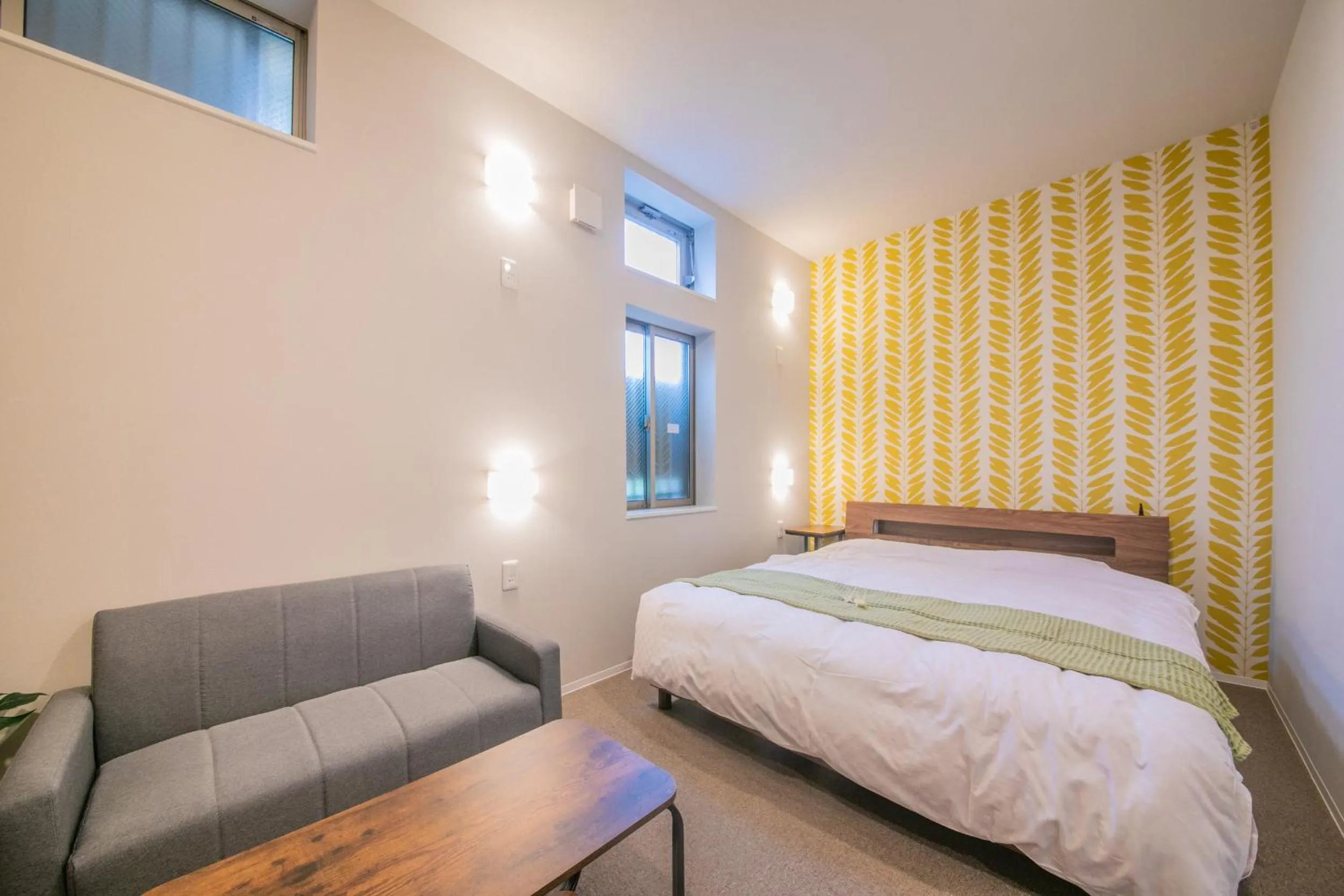 Bed in KIZUNA HOTEL Gojo Kiyomizu-dera Kamogawa