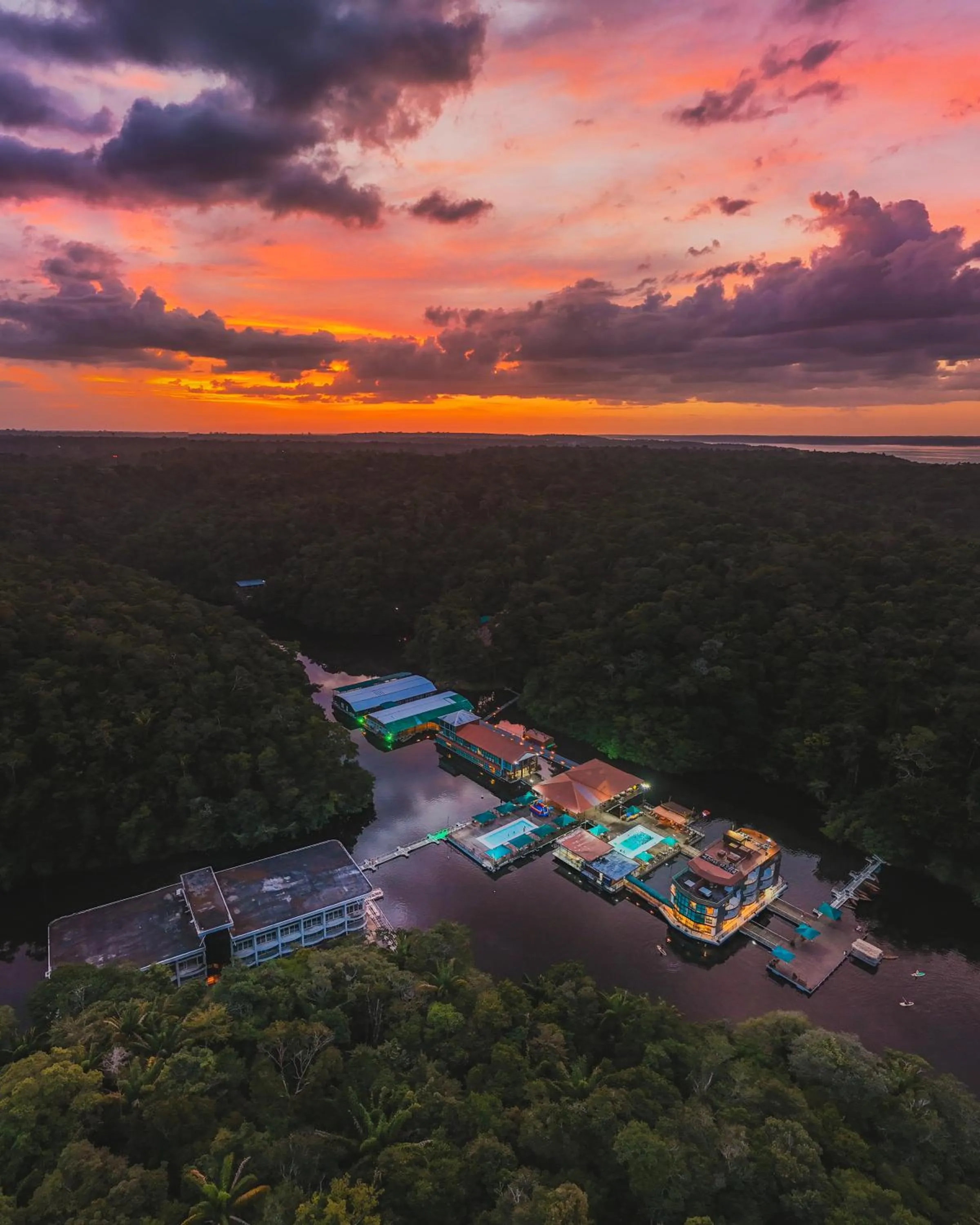 Natural landscape in Uiara Amazon Resort