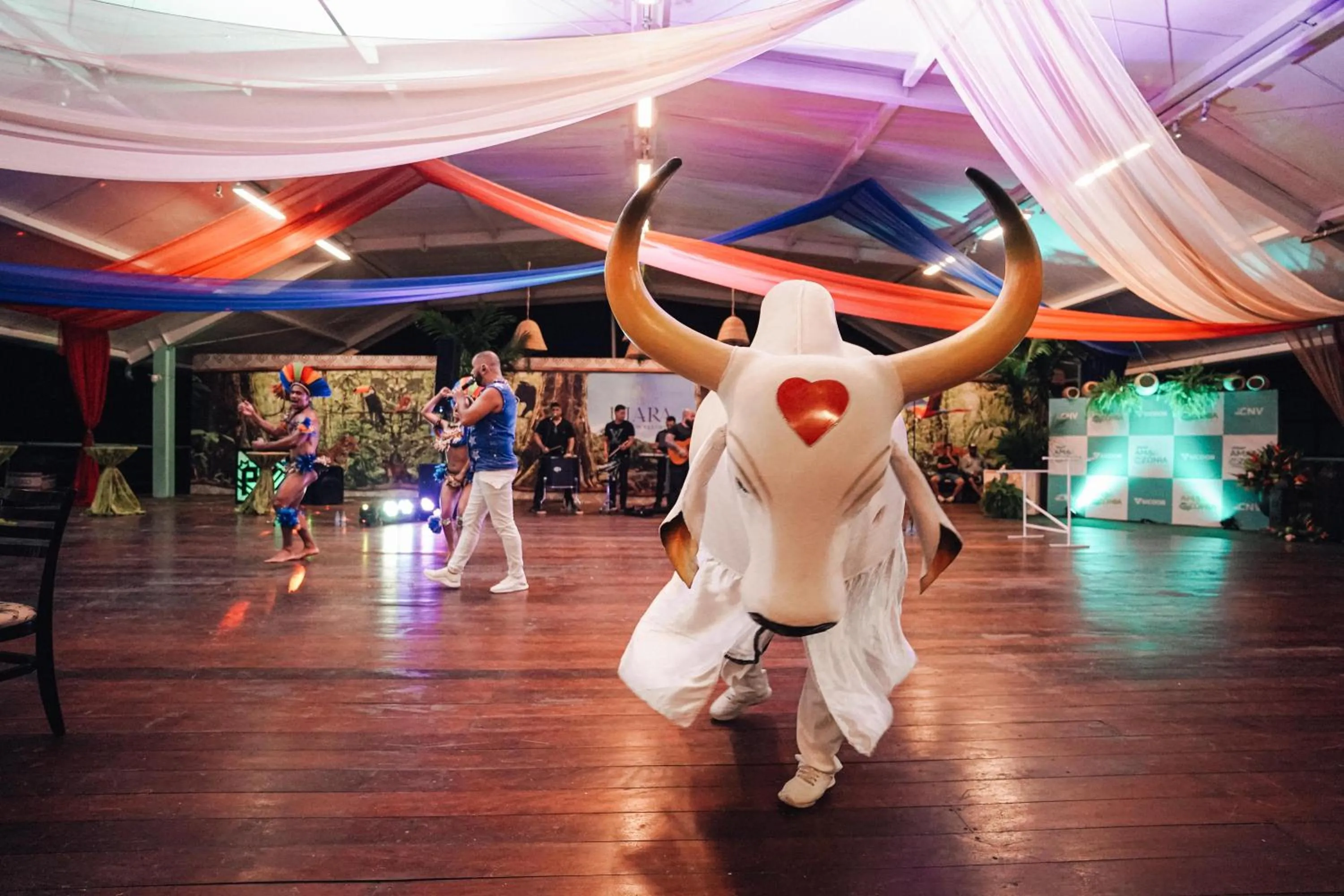 group of guests in Uiara Amazon Resort