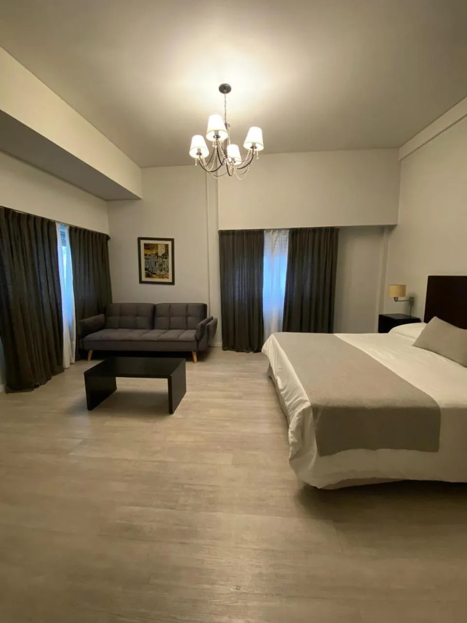 Bed in Hotel La Perla