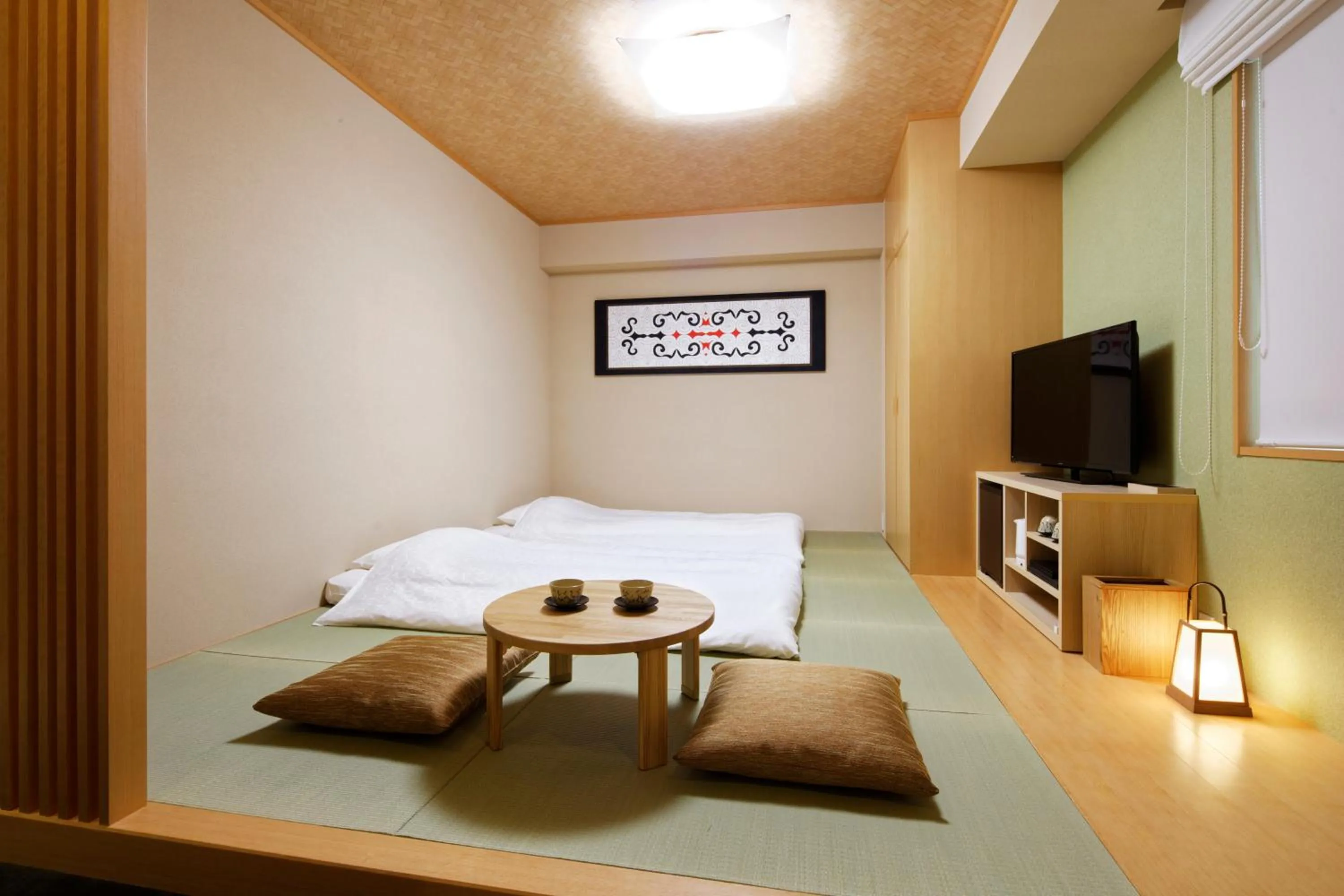 Photo of the whole room, Bed in karaksa hotel Sapporo