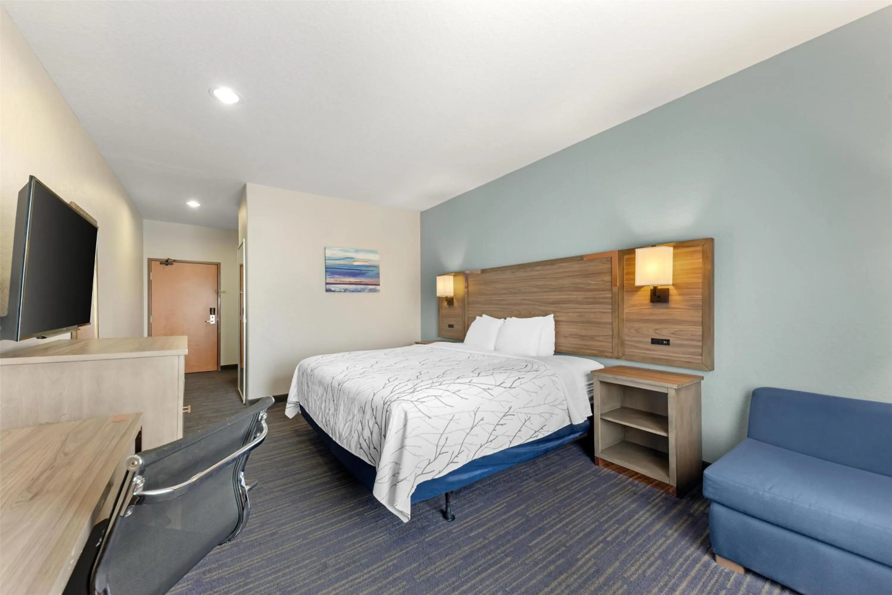 Bedroom, Bed in Best Western Plus San Antonio East Inn & Suites