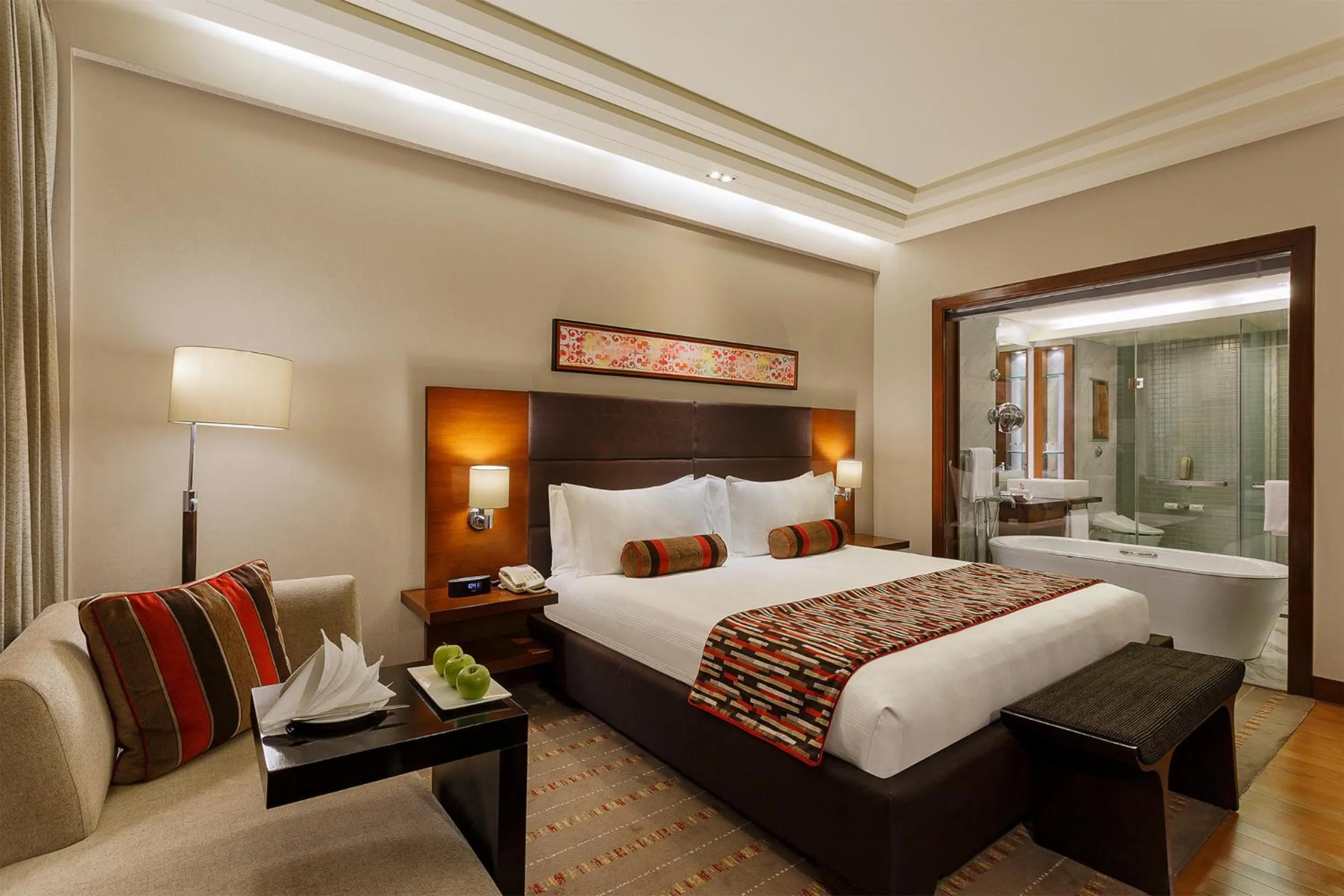 Photo of the whole room, Bed in Crowne Plaza Today Gurugram by IHG