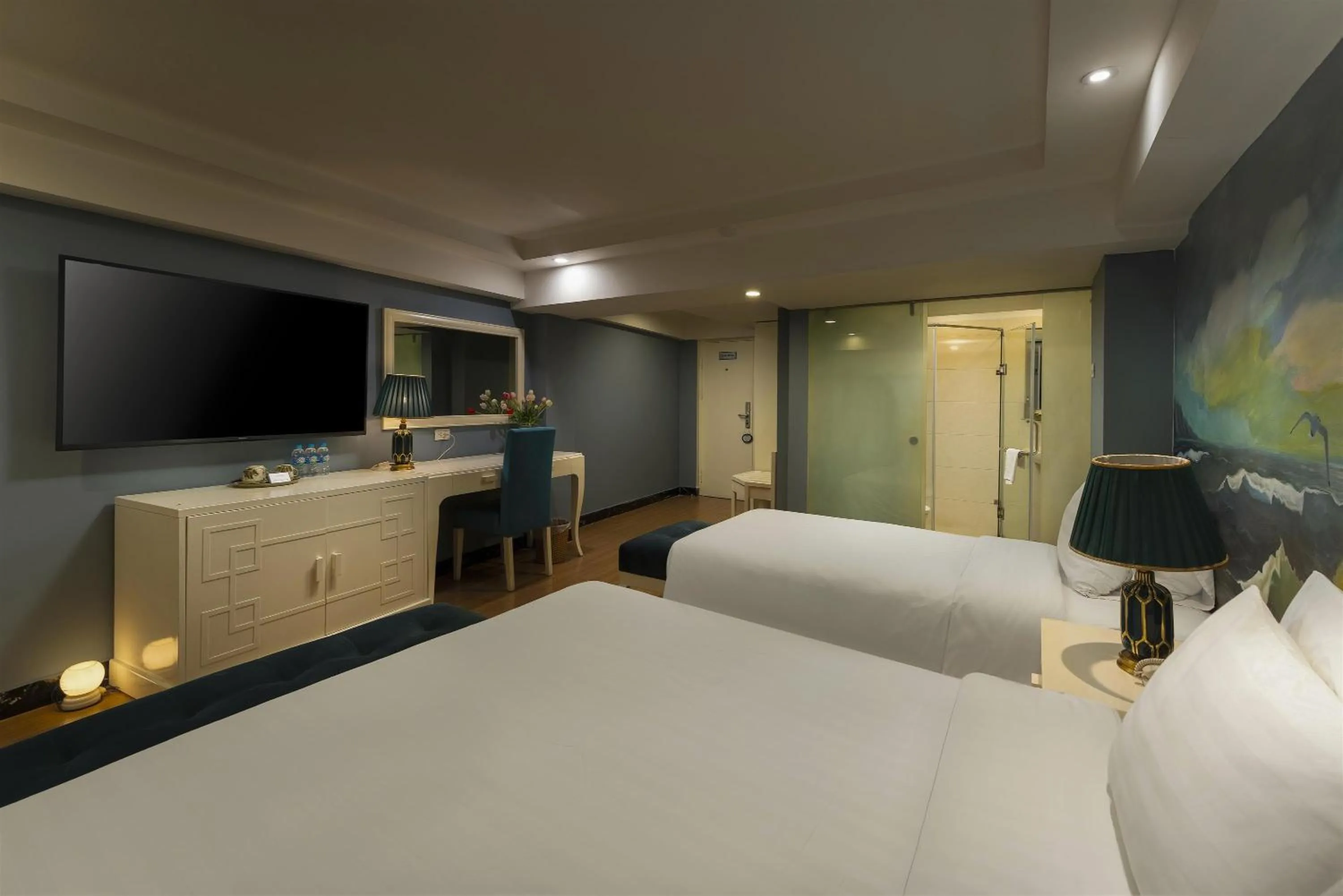 Bed in Hanoi La Selva Hotel