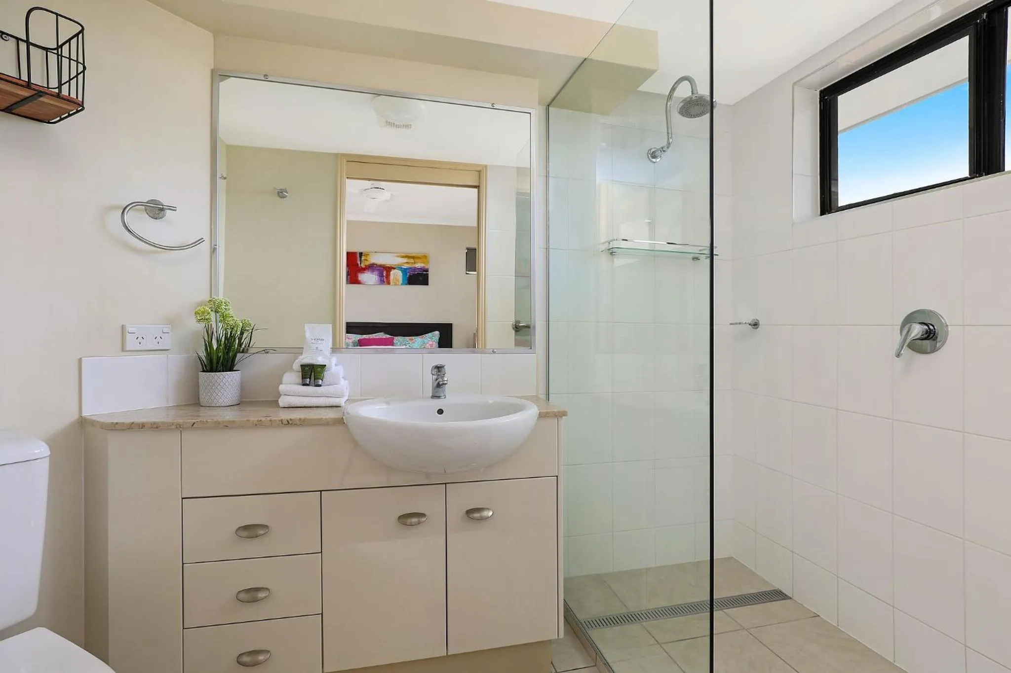 Bathroom in Mariners Resort Kings Beach