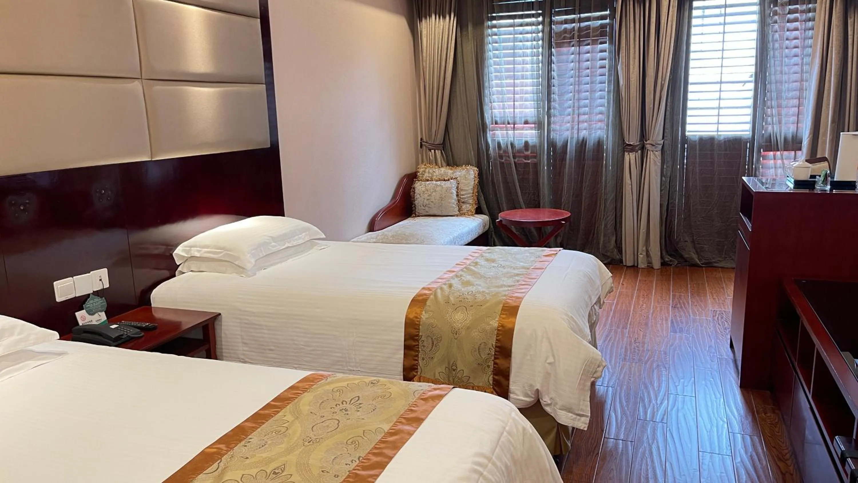 On site, Bed in Seventh Heaven Hotel