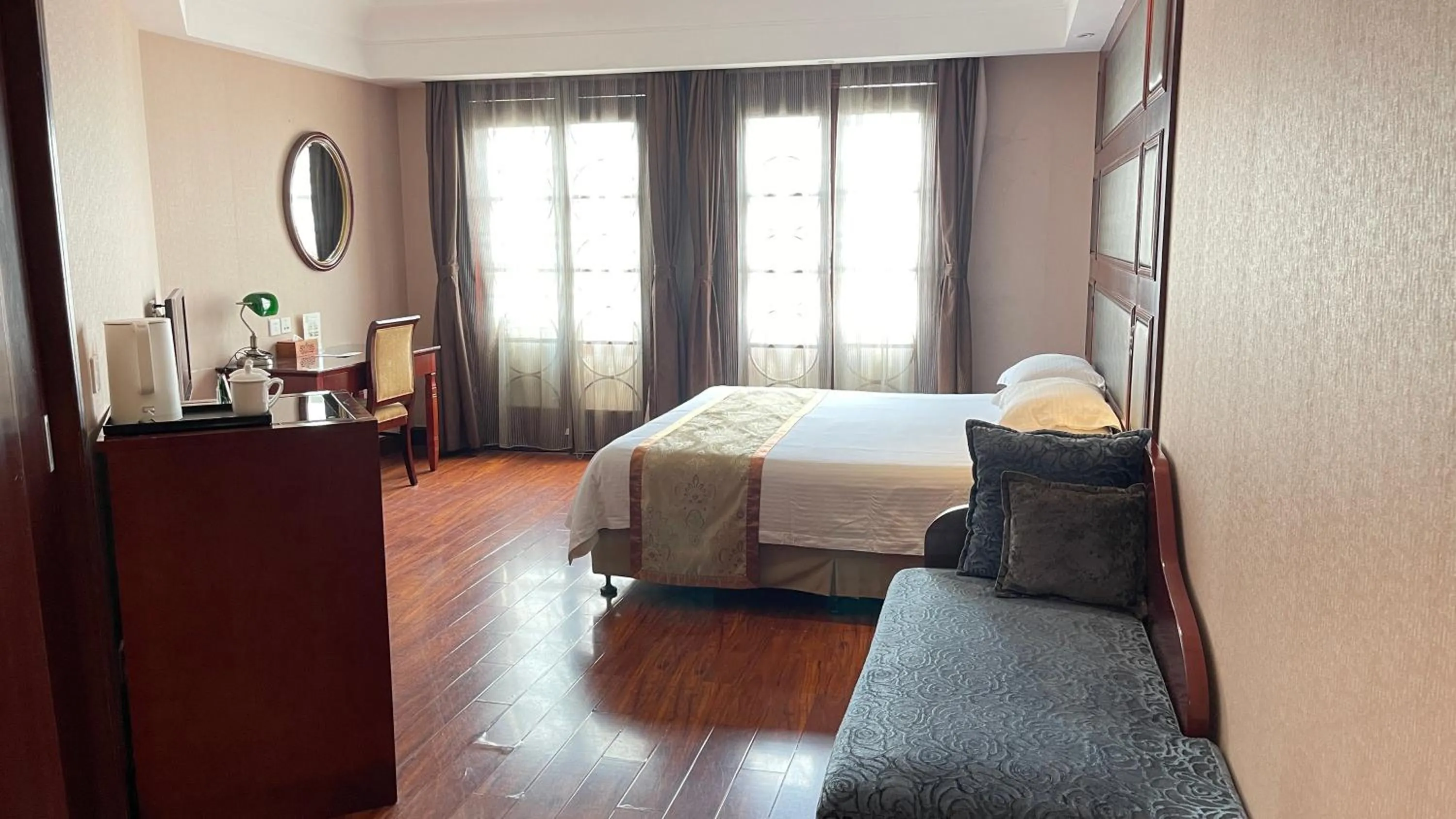 On site, Bed in Seventh Heaven Hotel