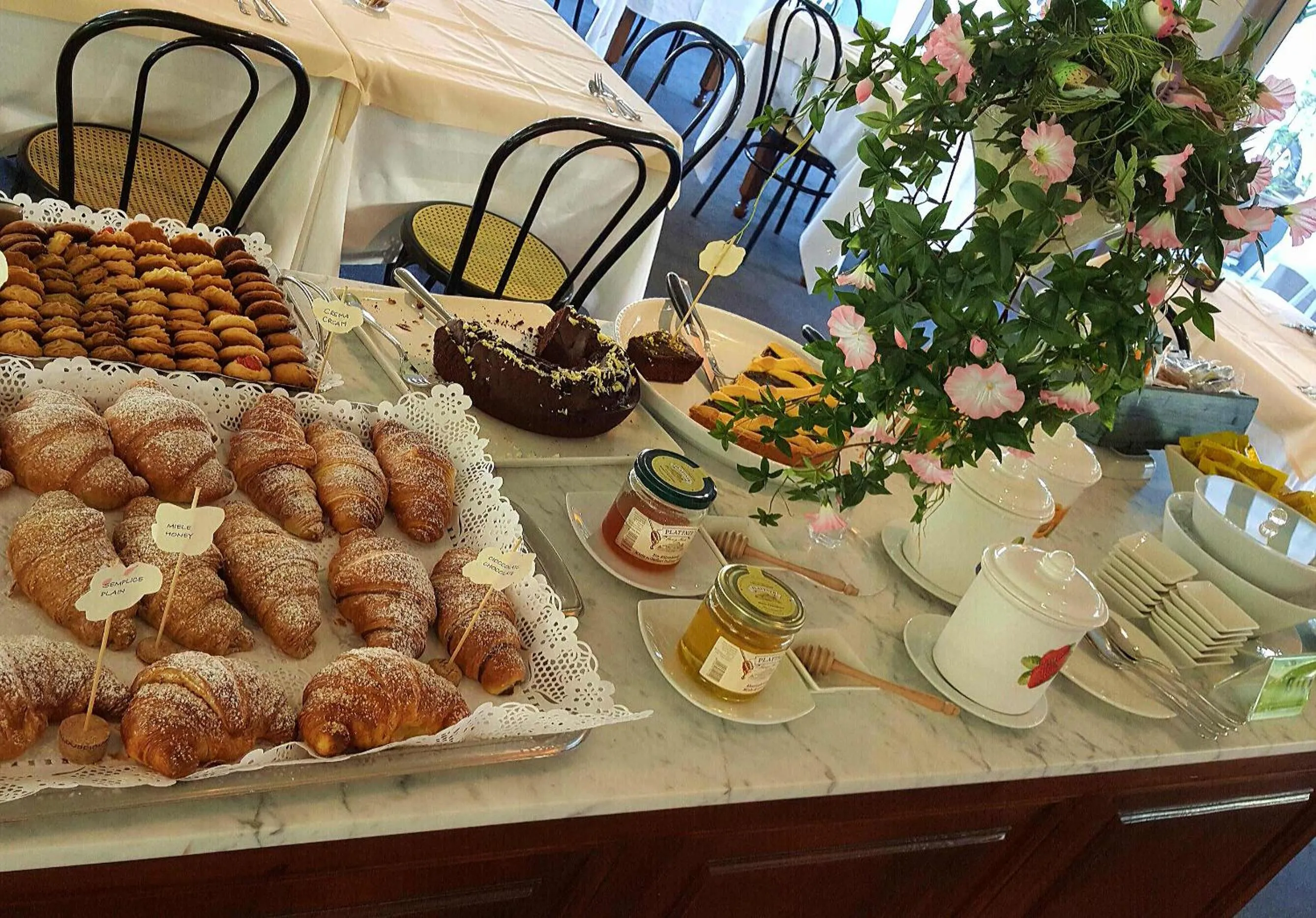 Decorative detail in Hotel Augustus