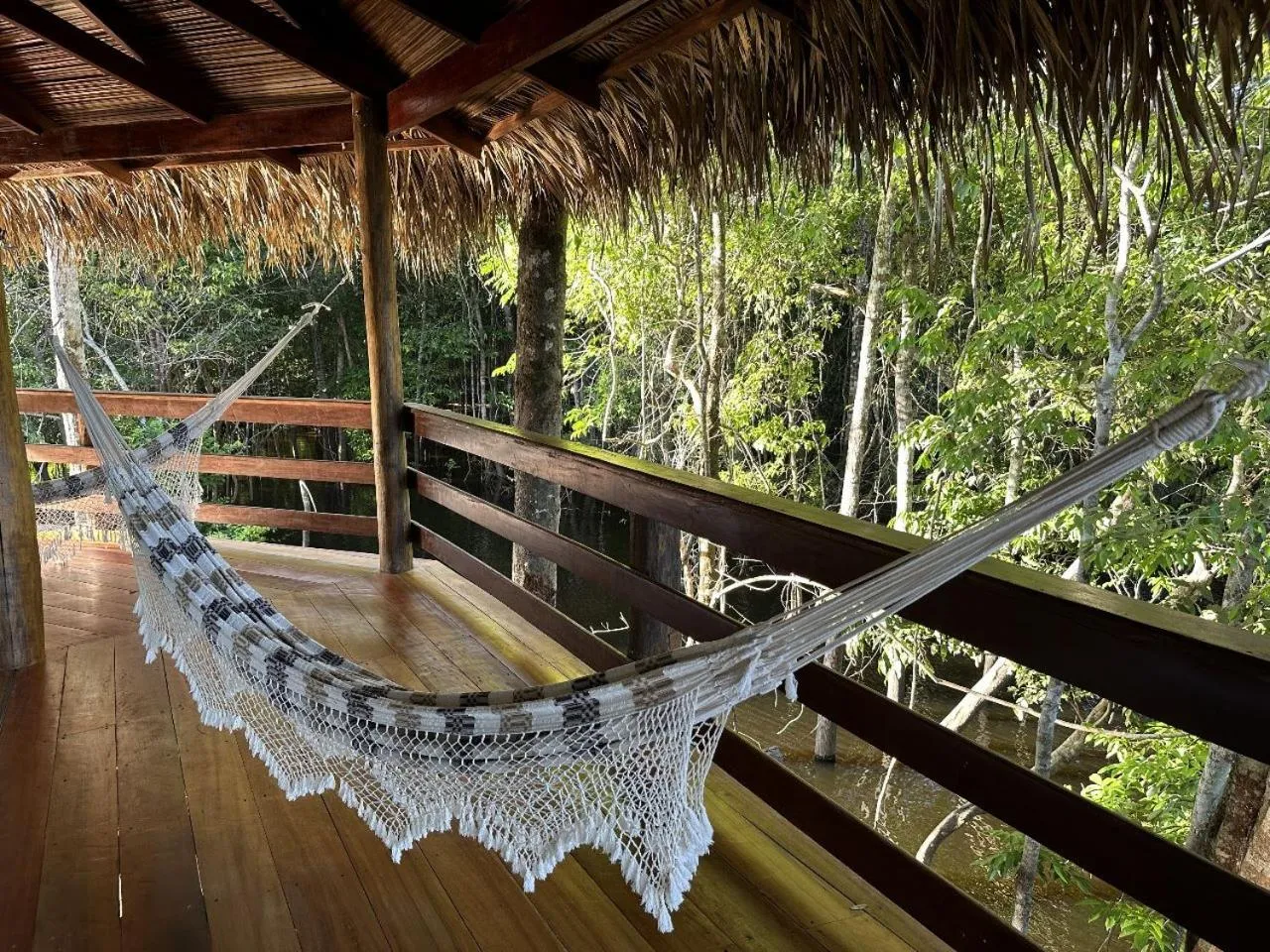 Balcony/Terrace in Juma Amazon Lodge