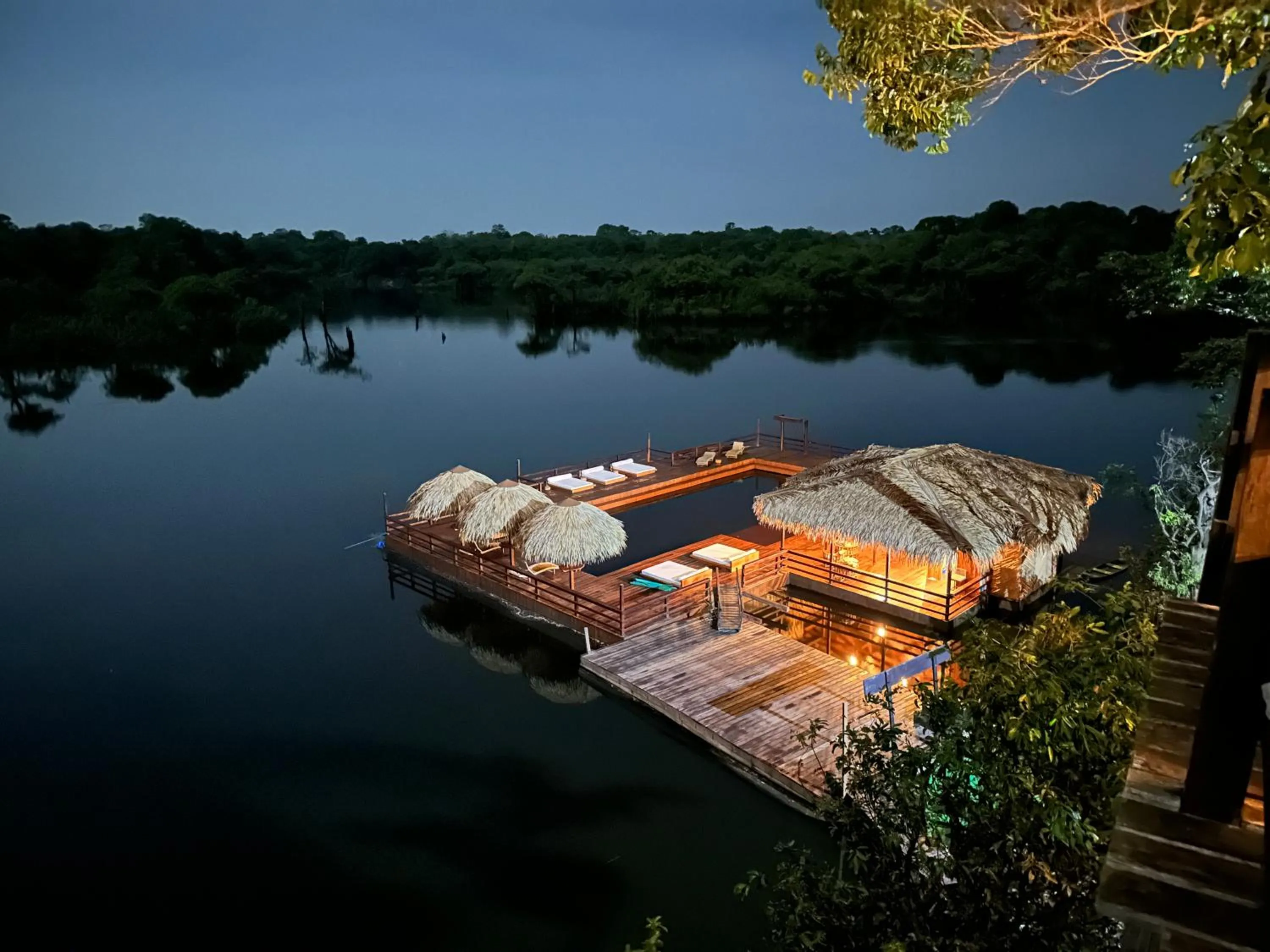 Night in Juma Amazon Lodge