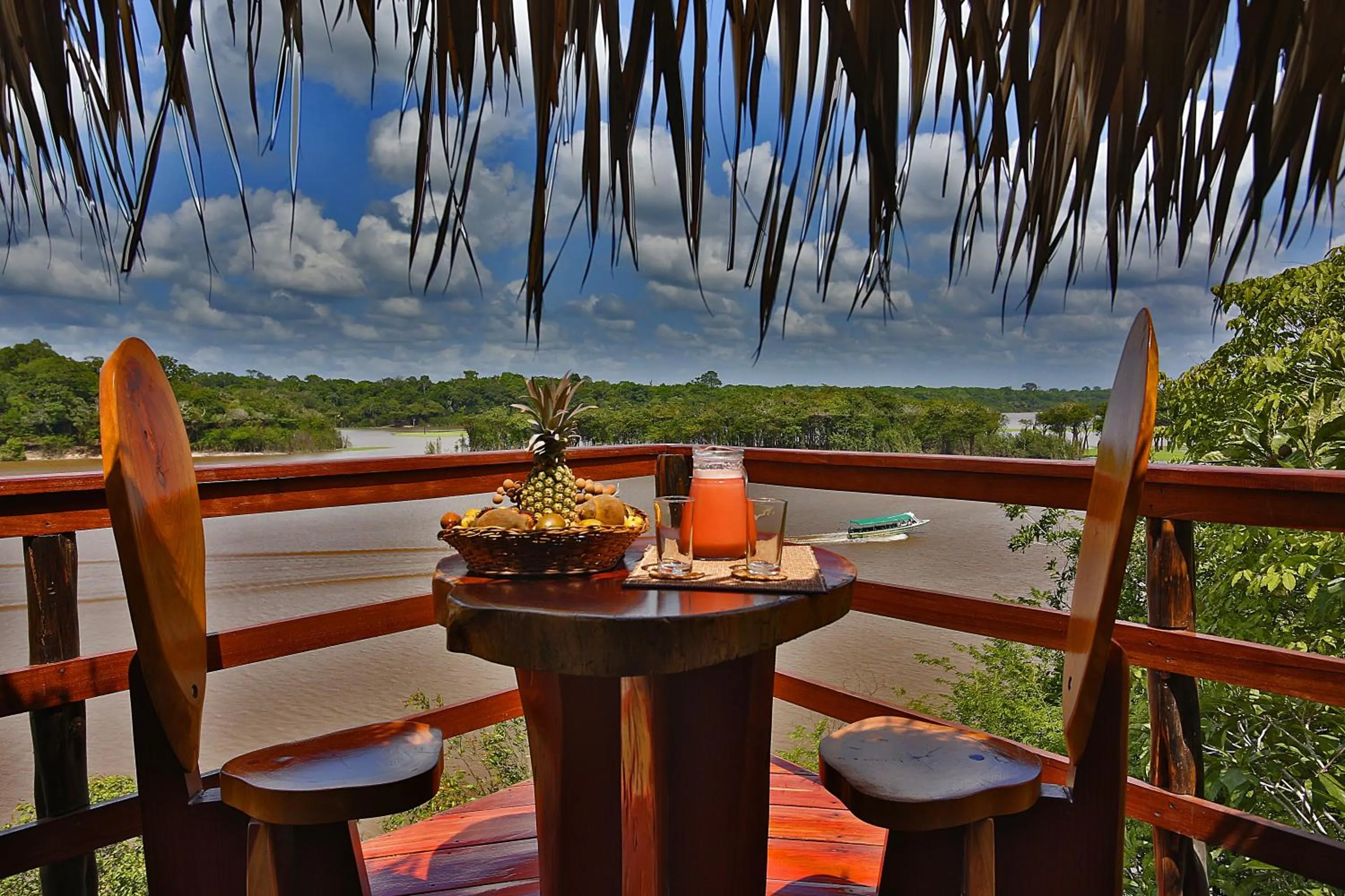Balcony/Terrace in Juma Amazon Lodge