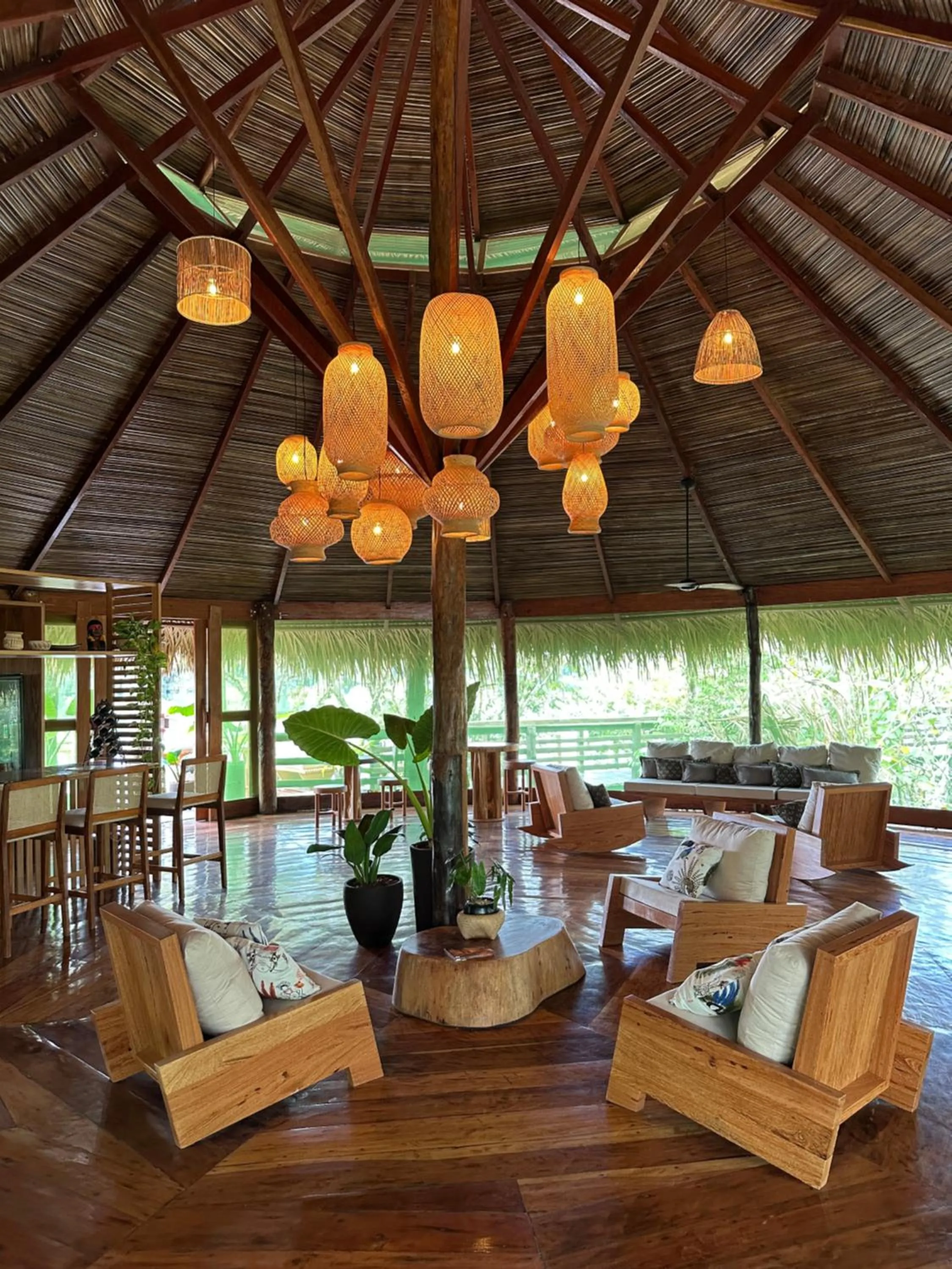 Lobby or reception in Juma Amazon Lodge