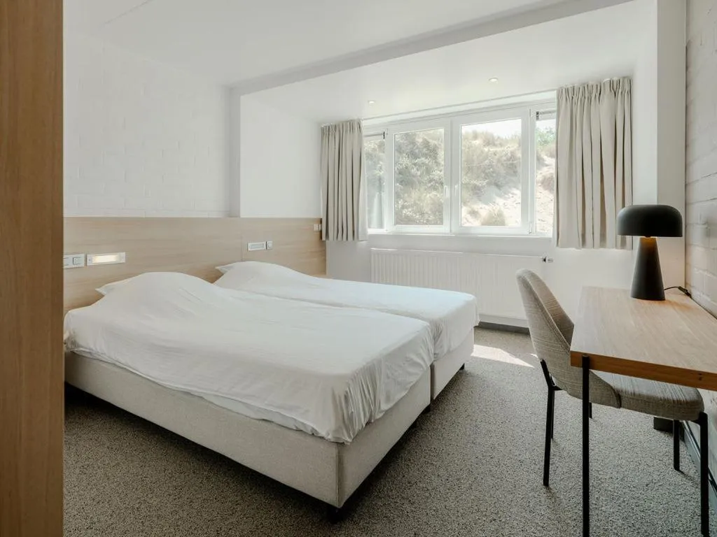 Bedroom, Bed in Vakantie Domein Ter Helme