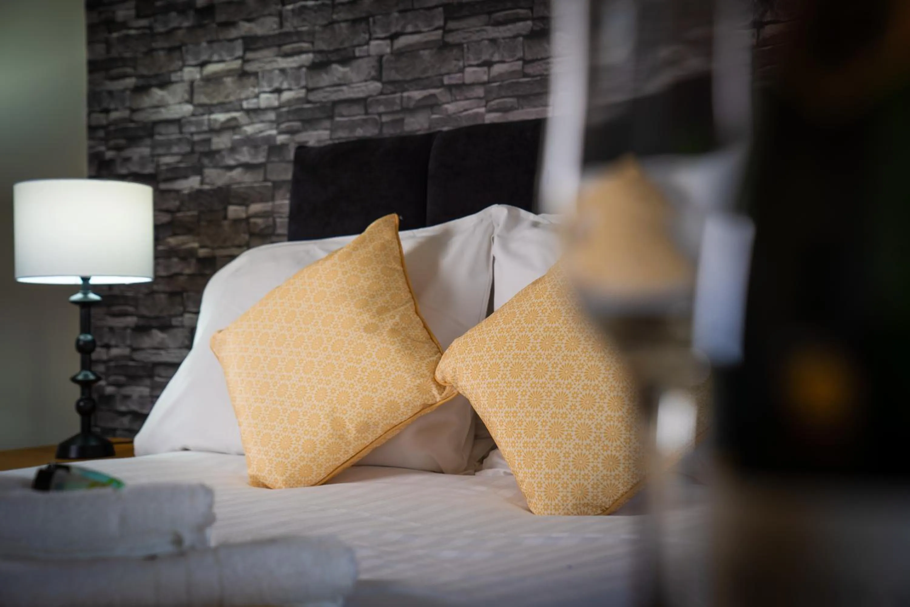 Bed in Coasters Holiday Apartments