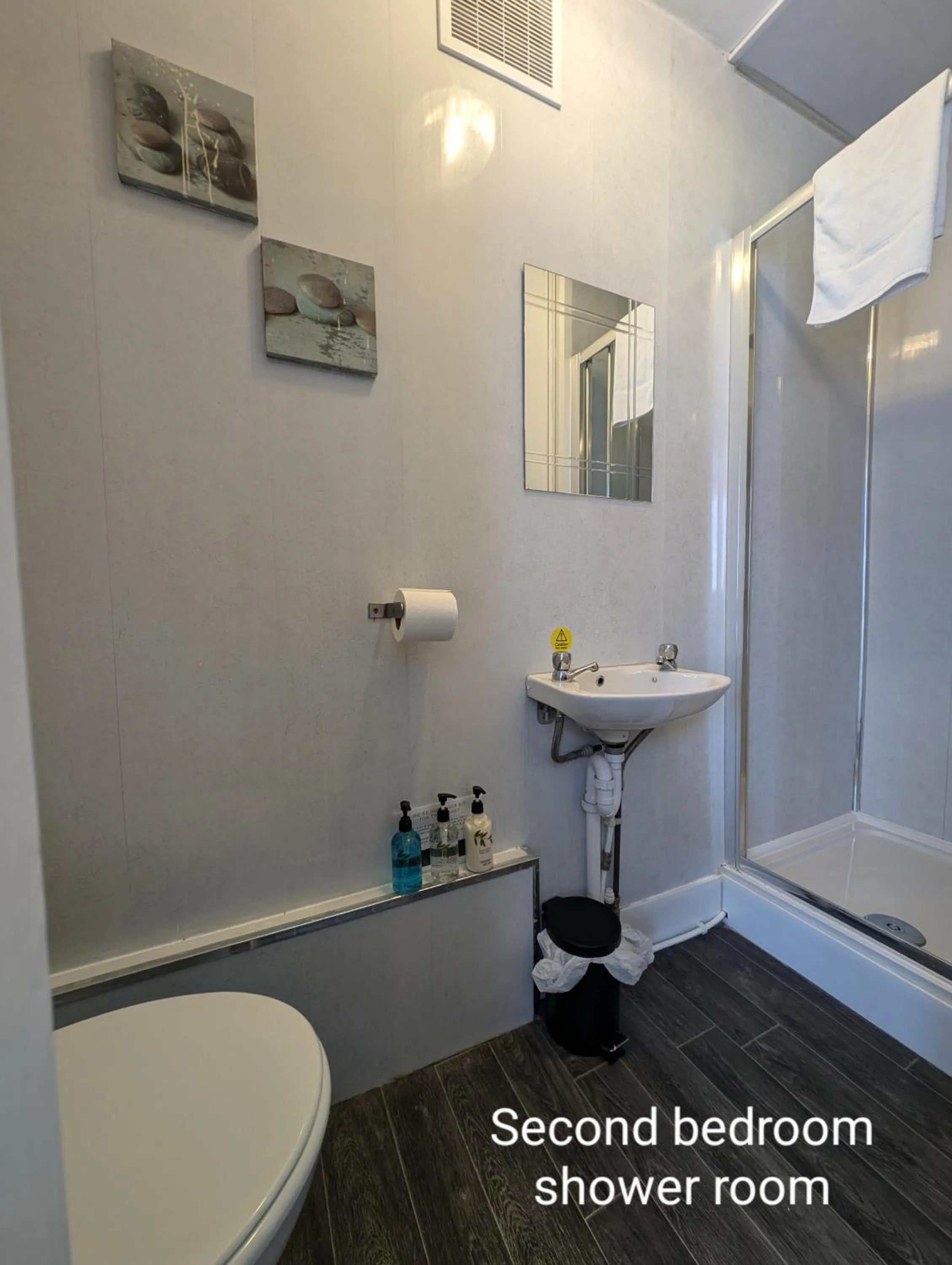 Shower in Coasters Holiday Apartments